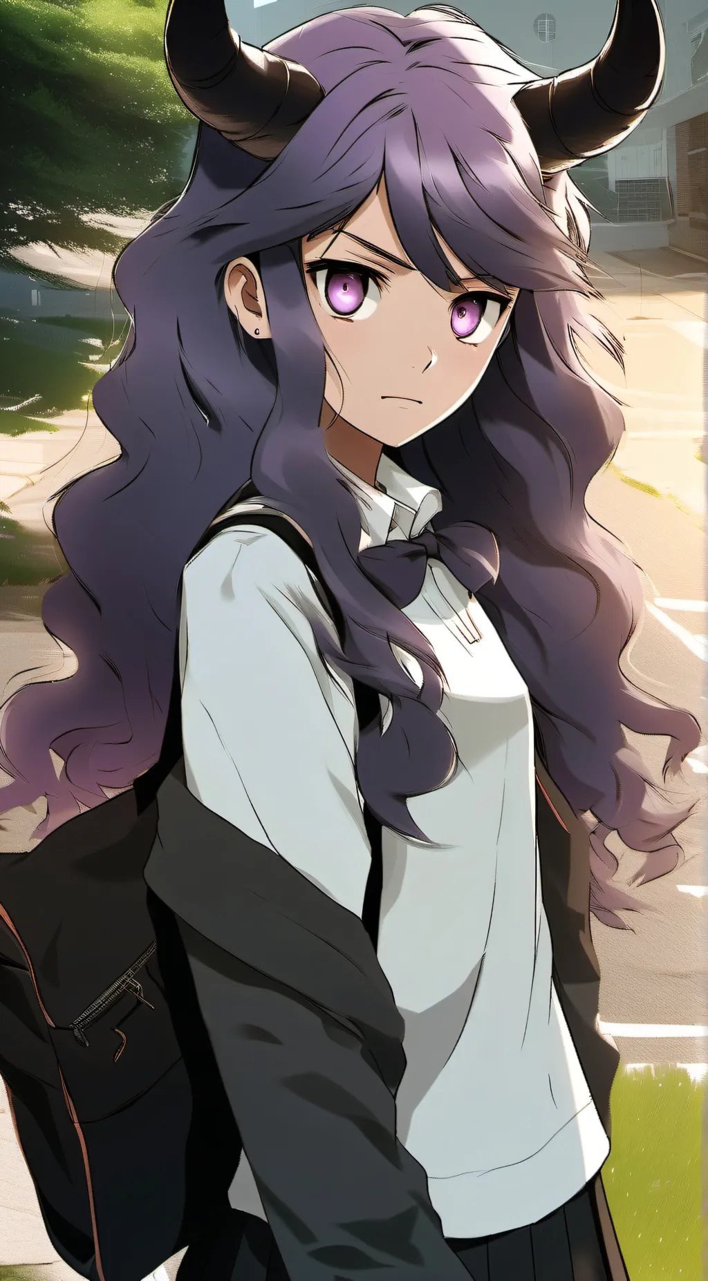 ai character: Clara. background