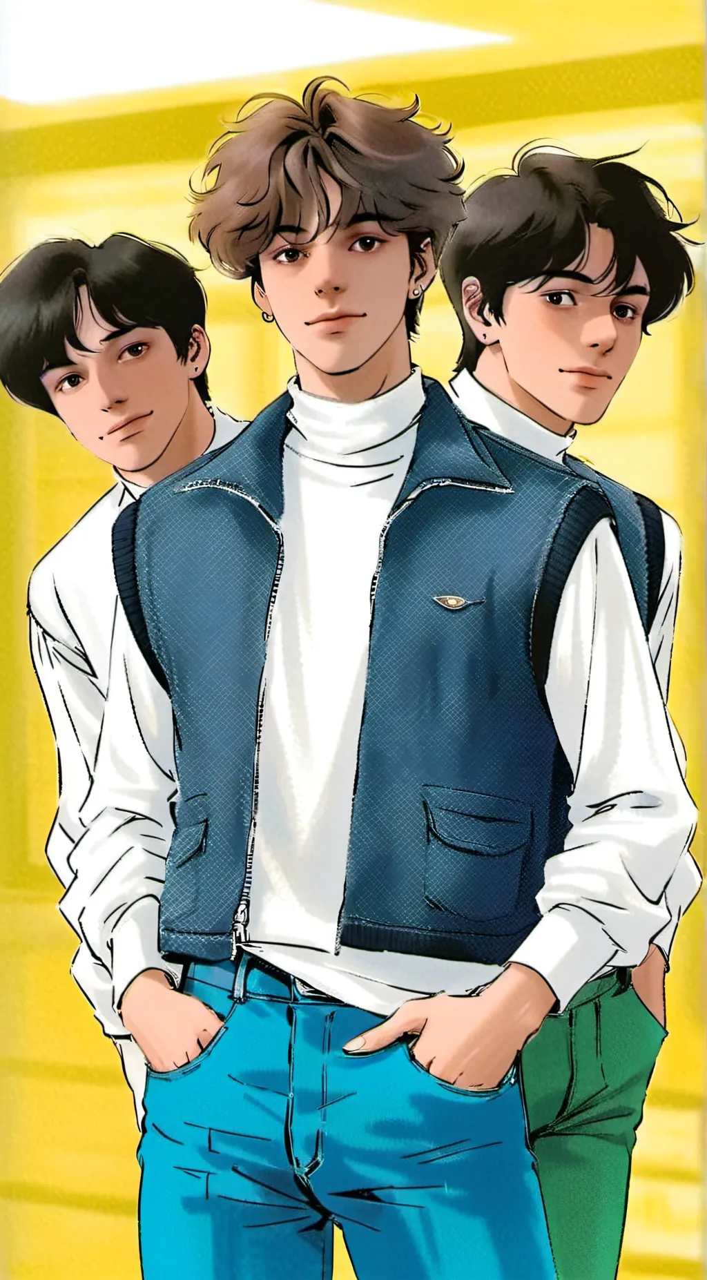 ai character: Matt, Chris, Nick background