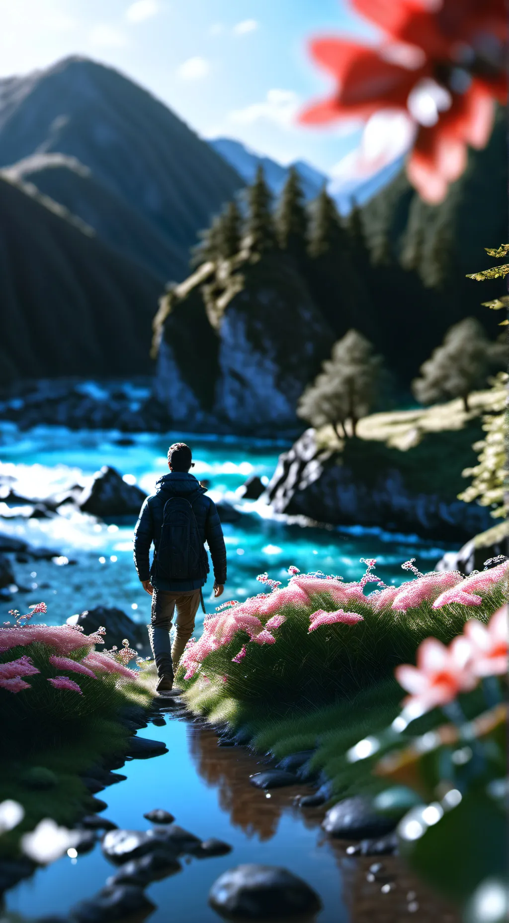 Talkie AI - Chat with Mike Adventureman