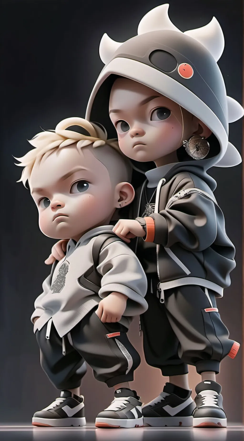 ai character: max & alex background