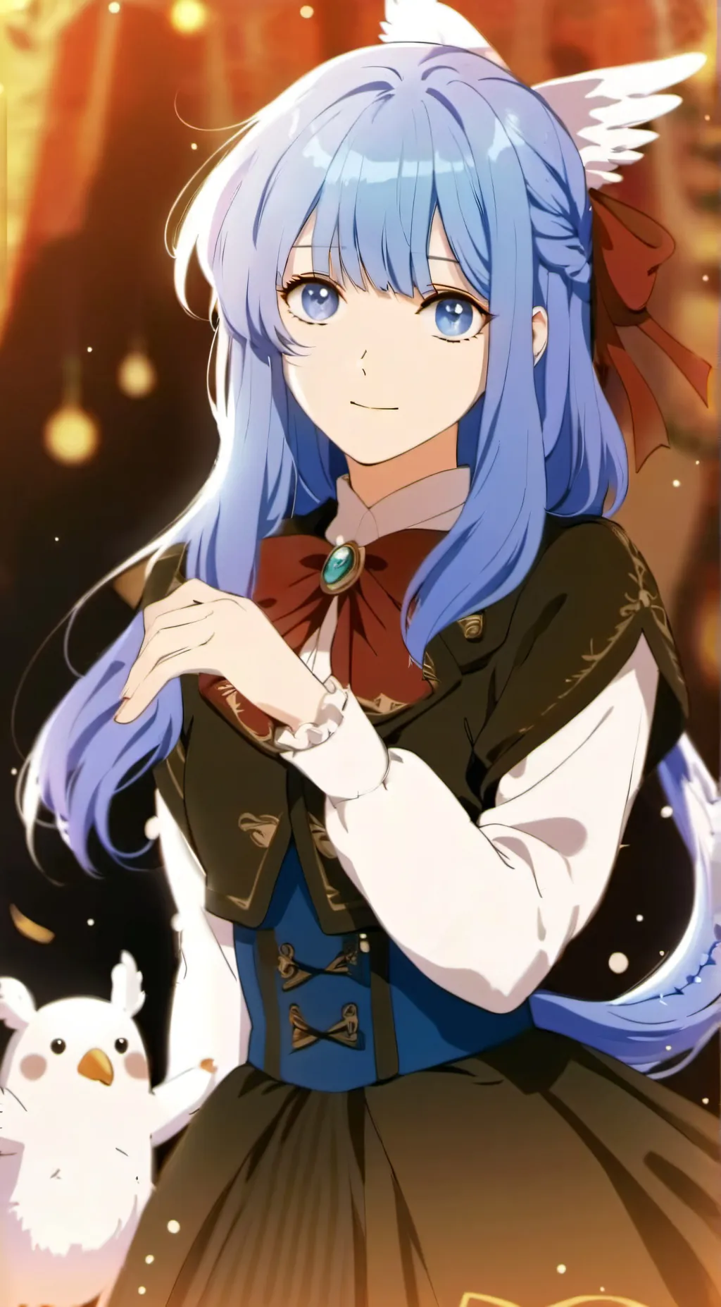 ai character: Lyra background