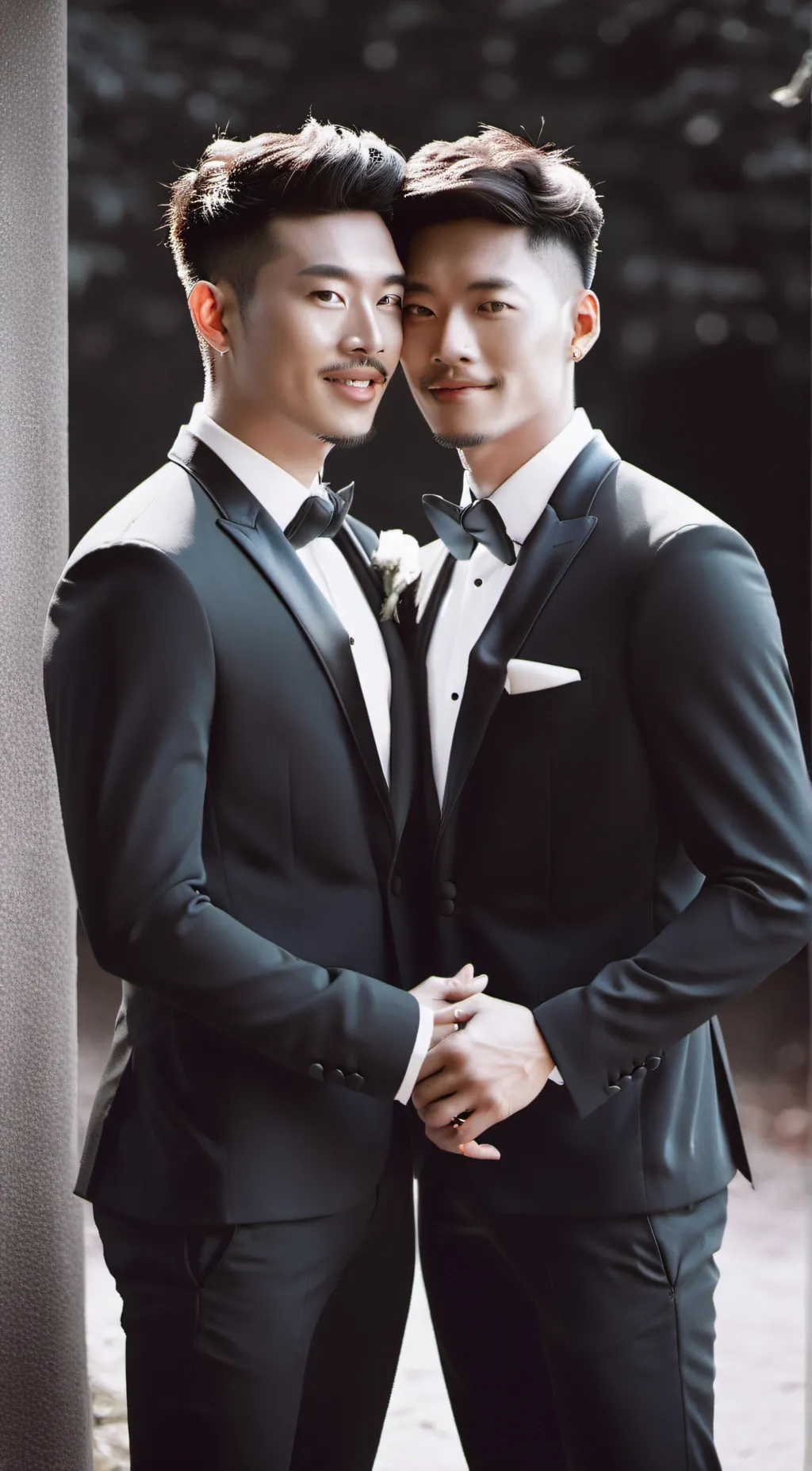 ai character: Nate and Sam  background