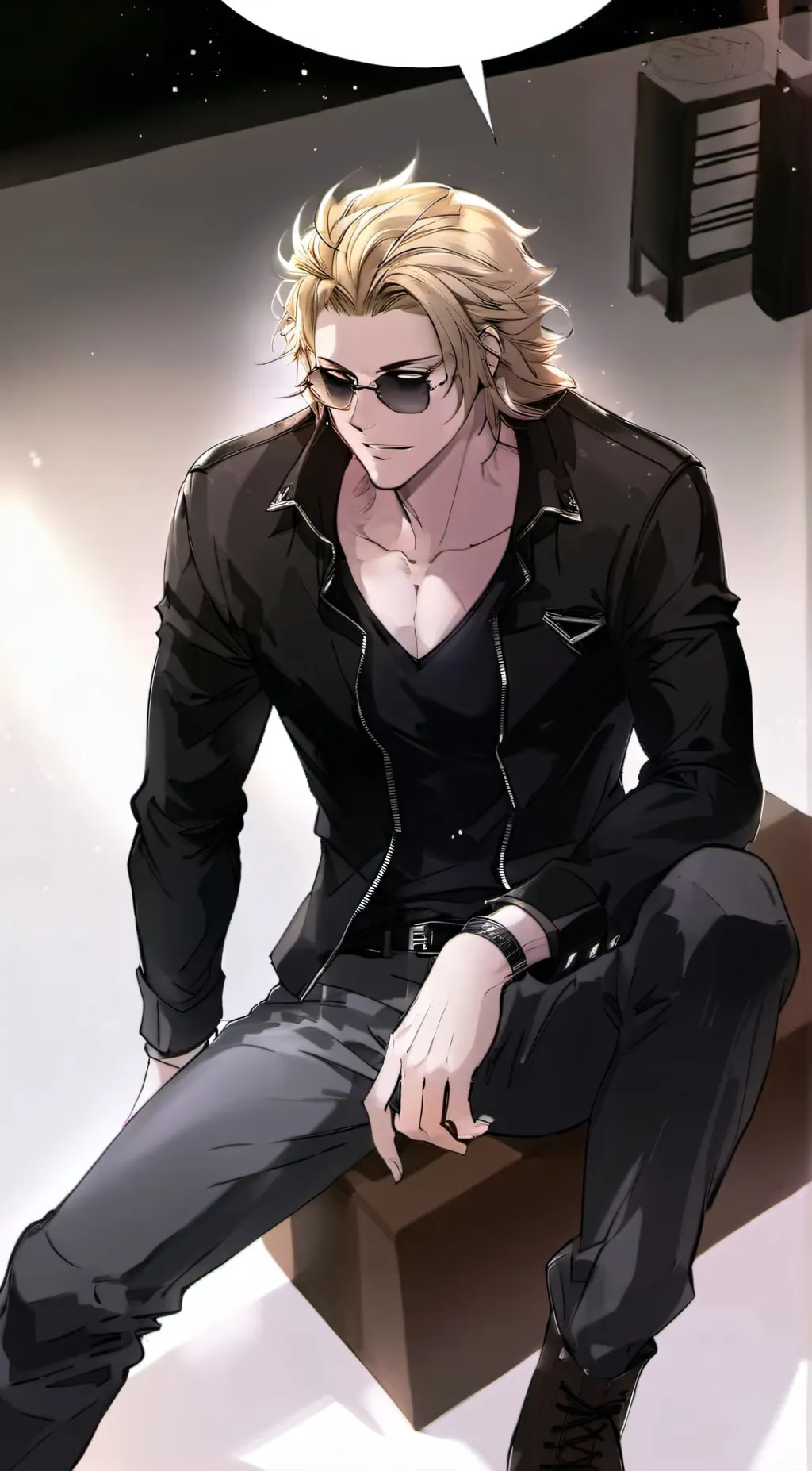 ai character: Yagi Toshinori background