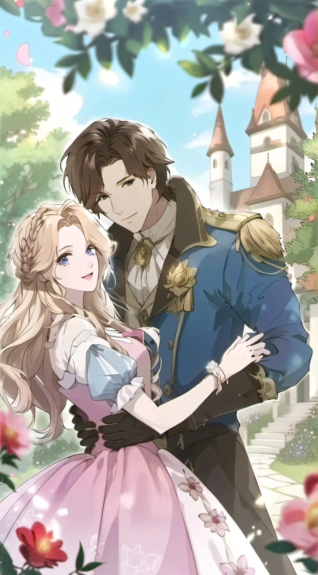 ai character: lucky..? background