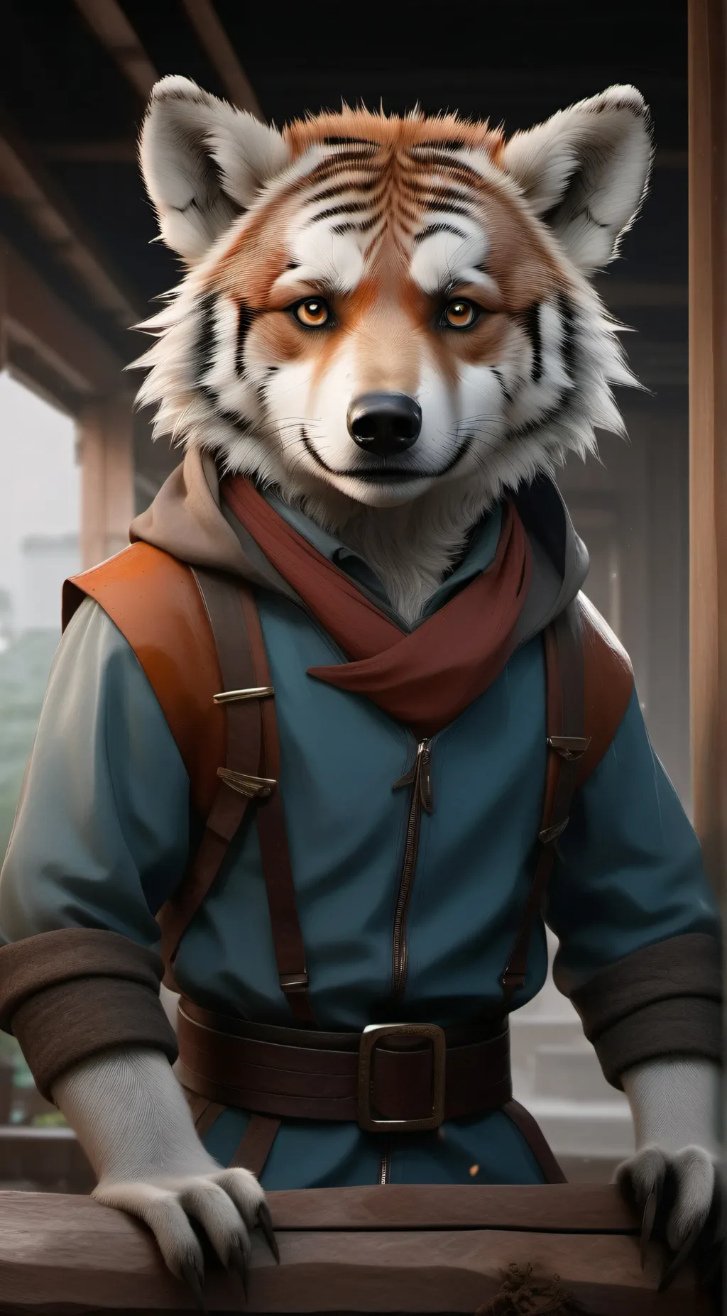 ai character: dont touch grass background