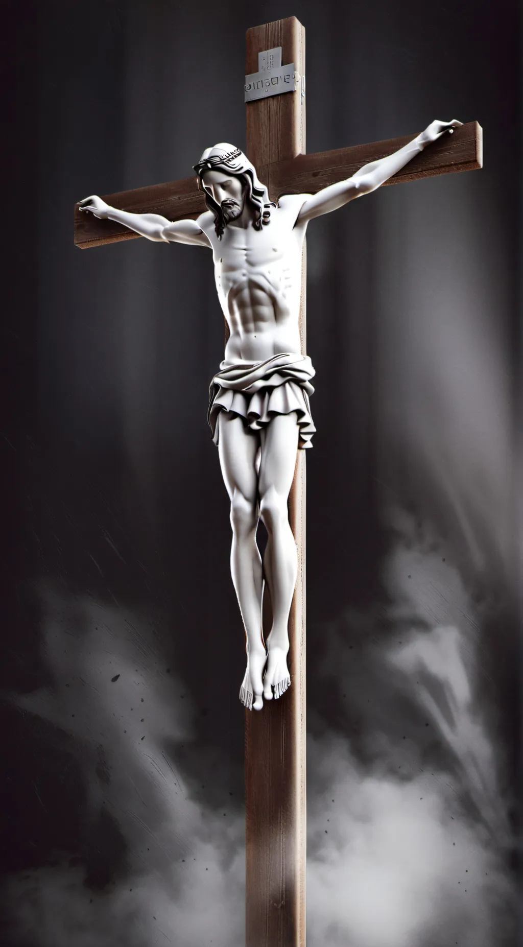 ai character: jesus background