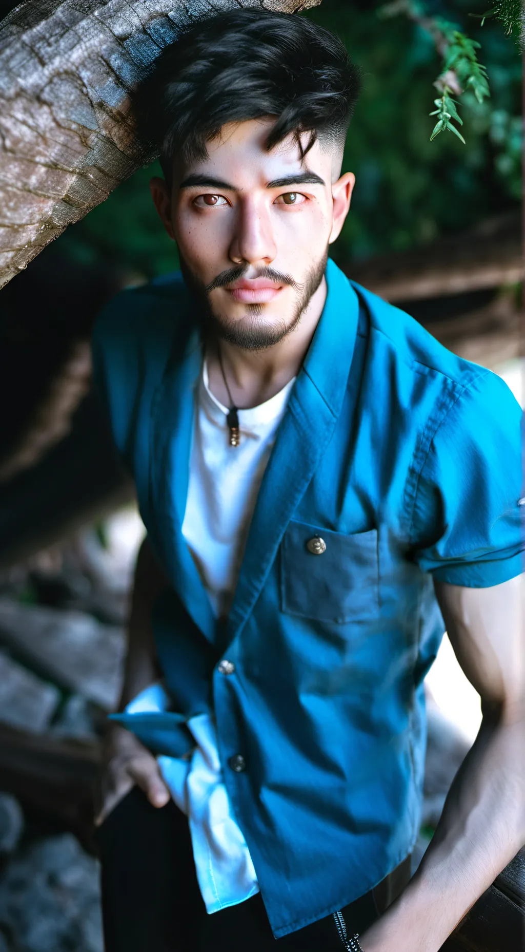 ai character: Adam background