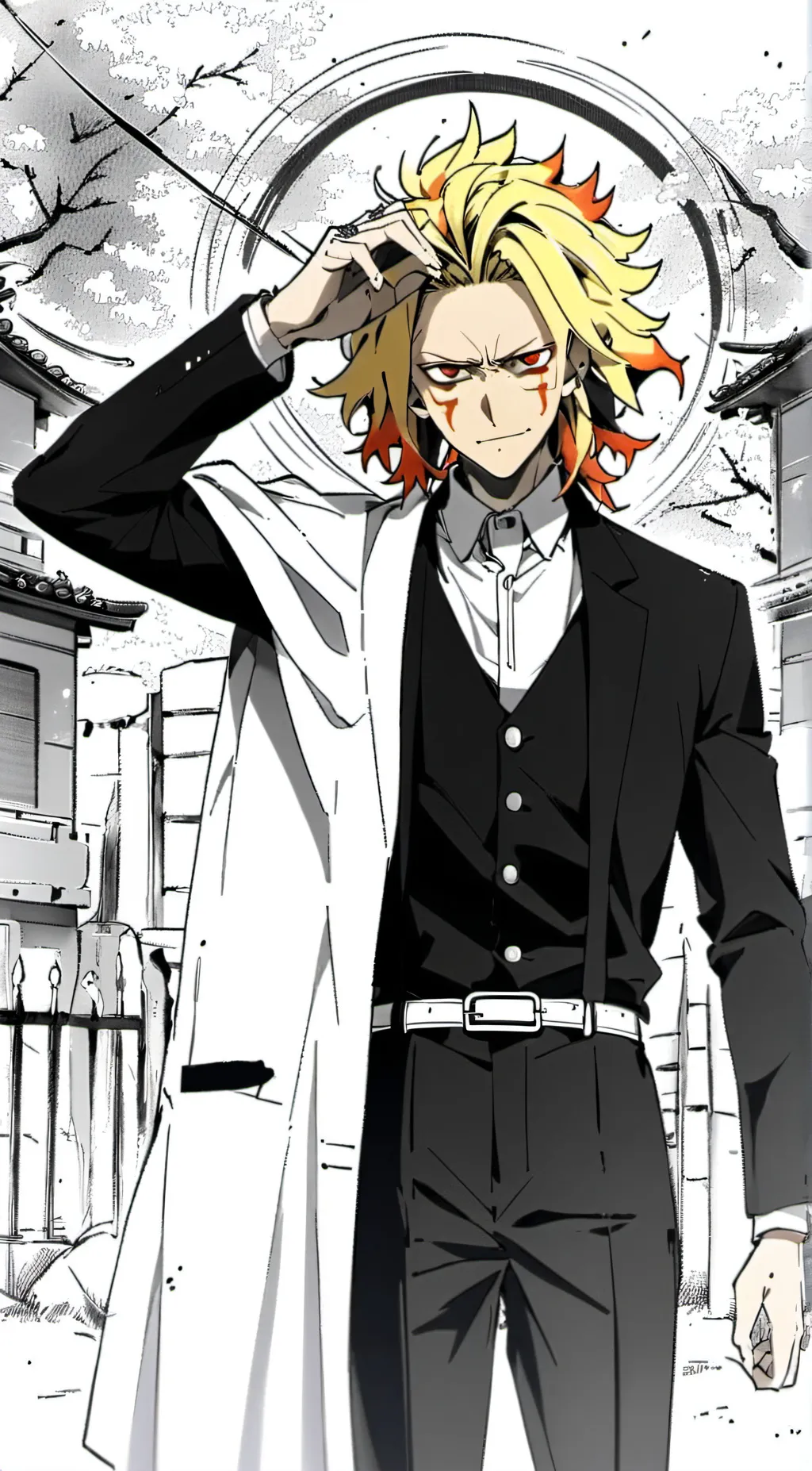 ai character: All might  background