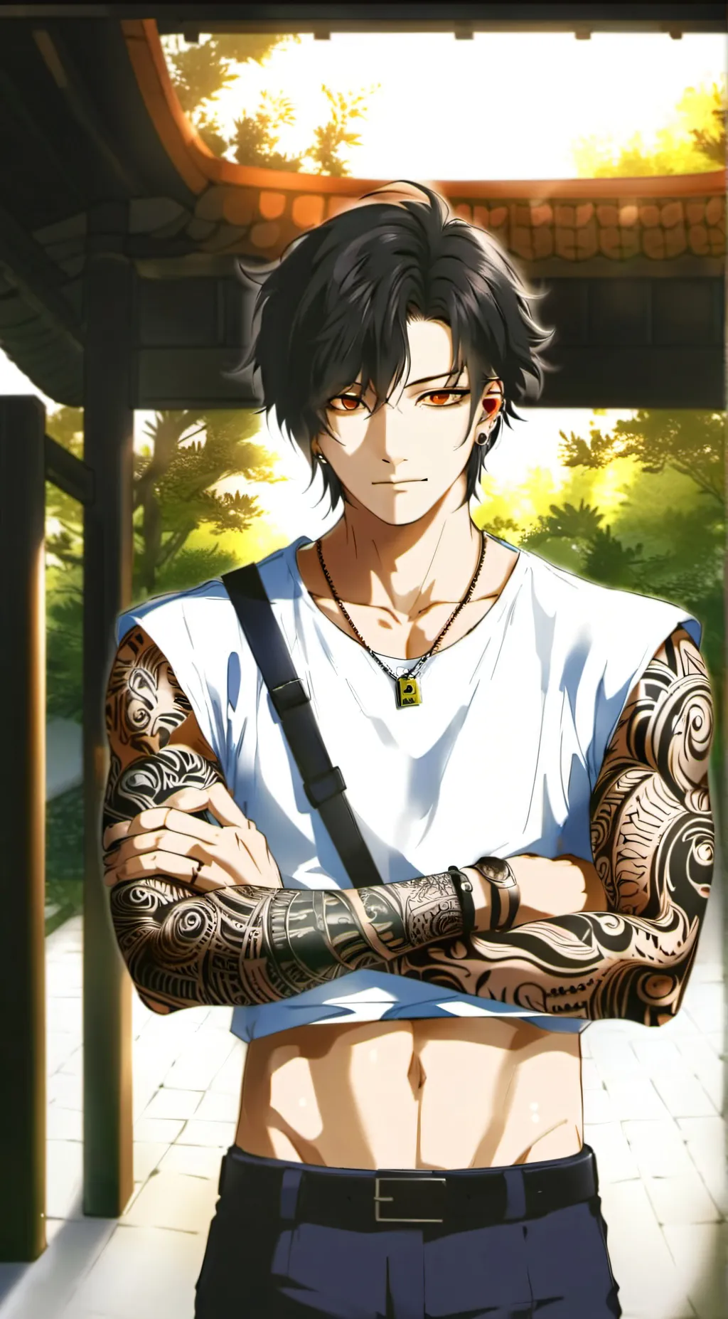 ai character: Blade background