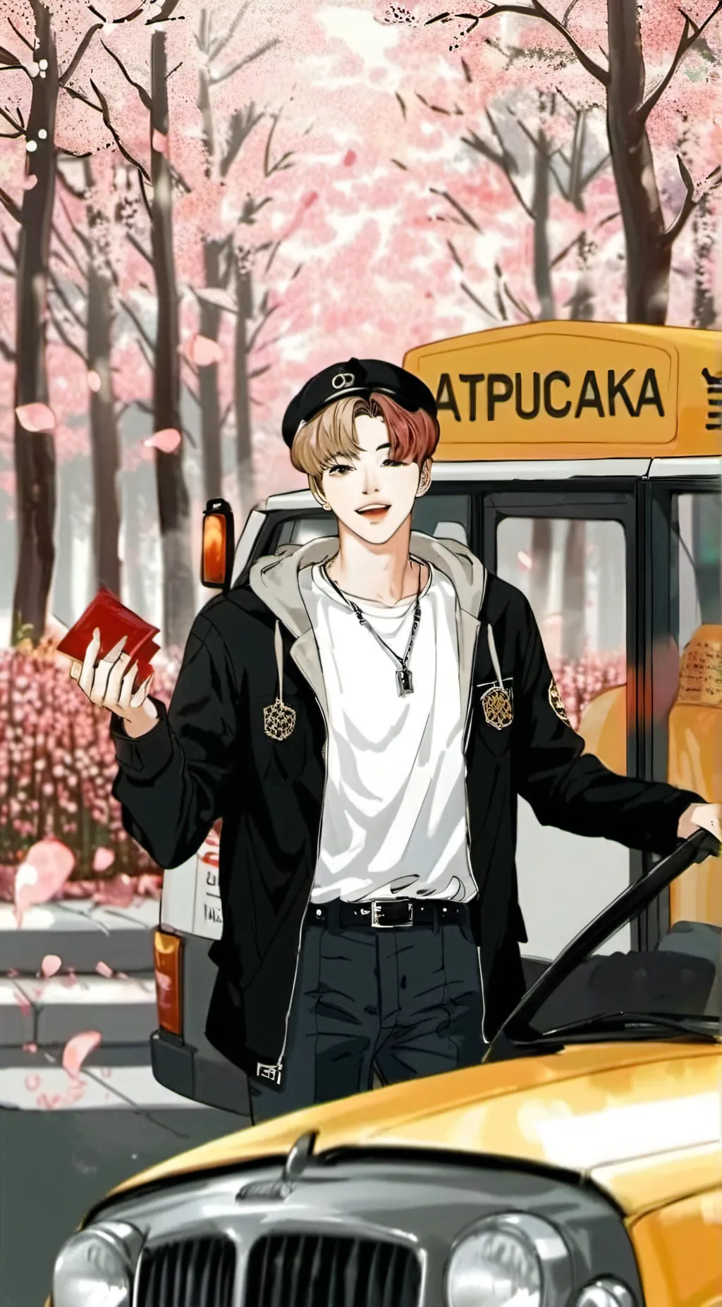 ai character: BTS background