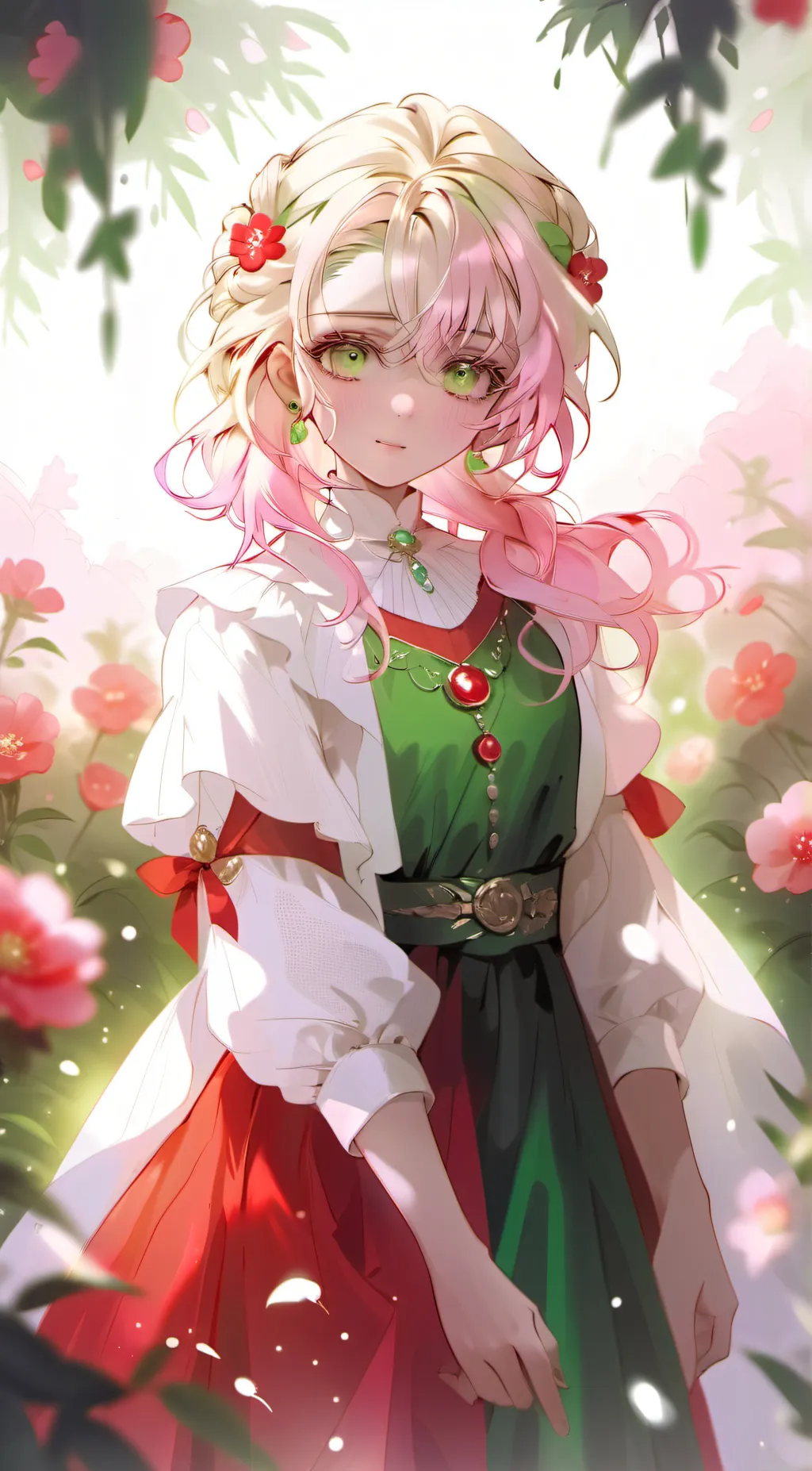 ai character: Mitsuri kanroji🩷 background