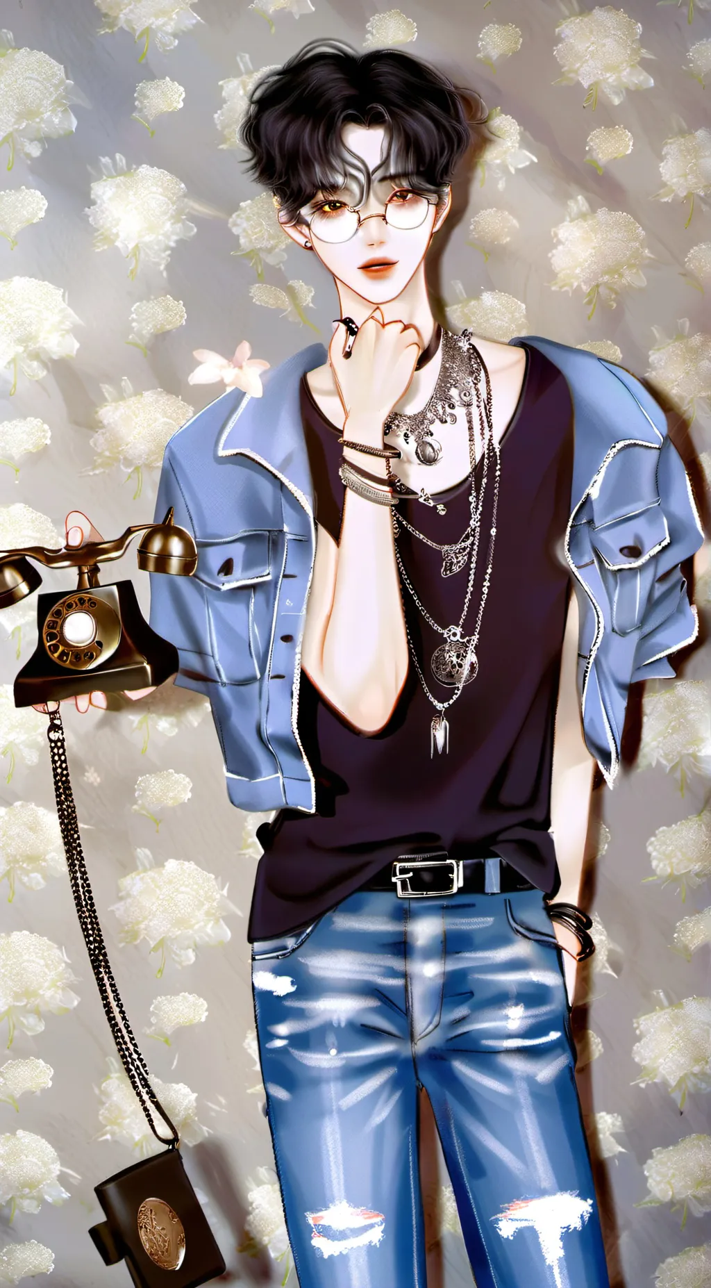 ai character: antony background