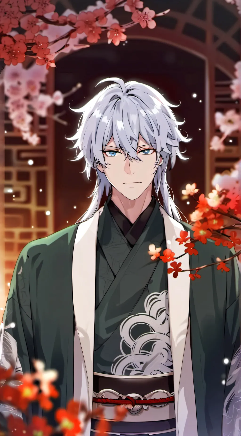 ai character: Yukichi Fukuzawa  background