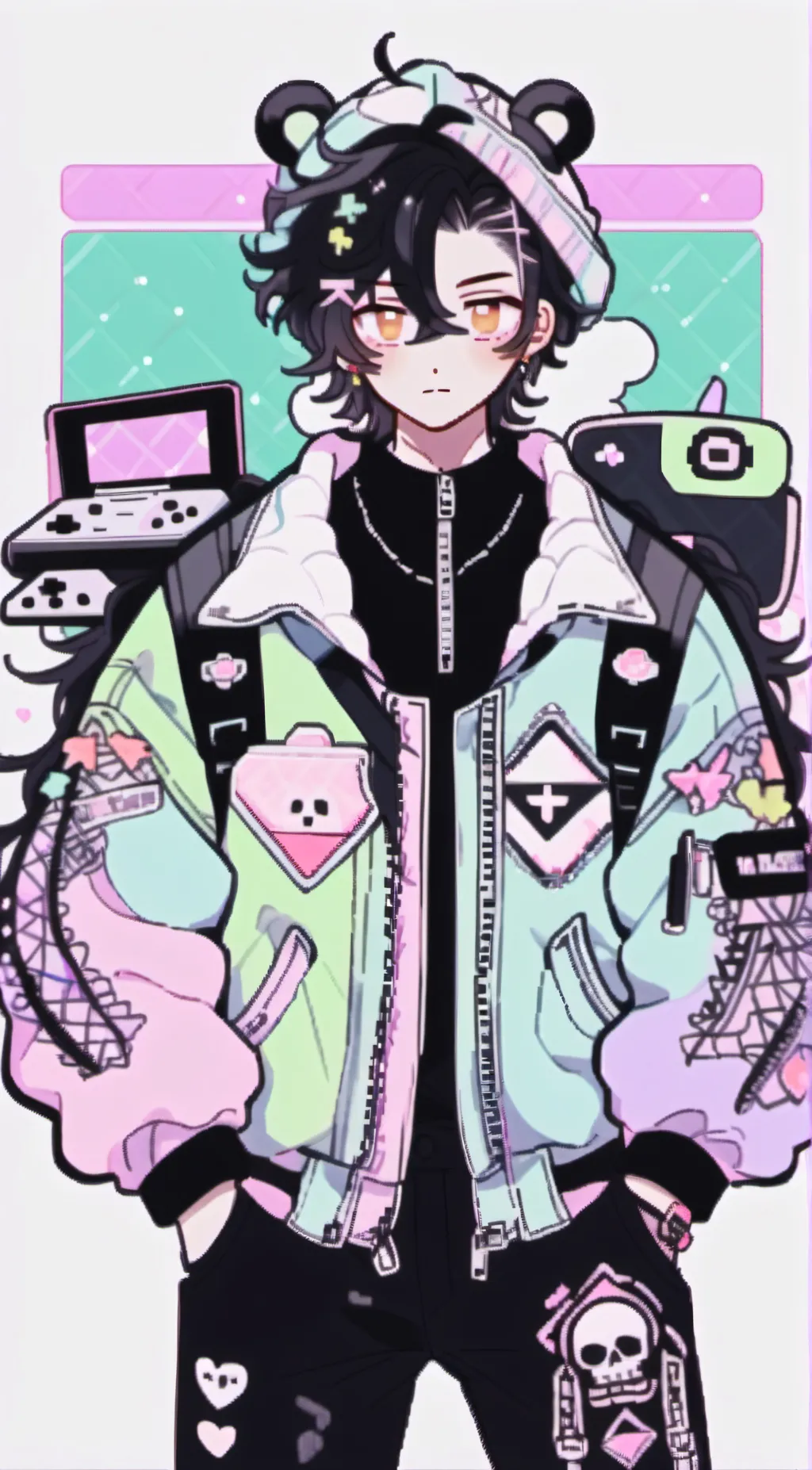 ai character: Leo background