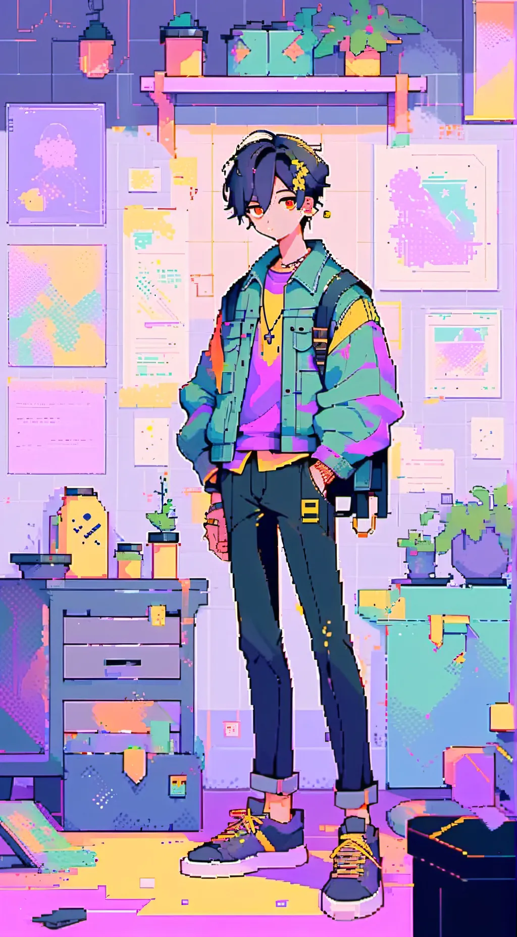 ai character: The Power Group background