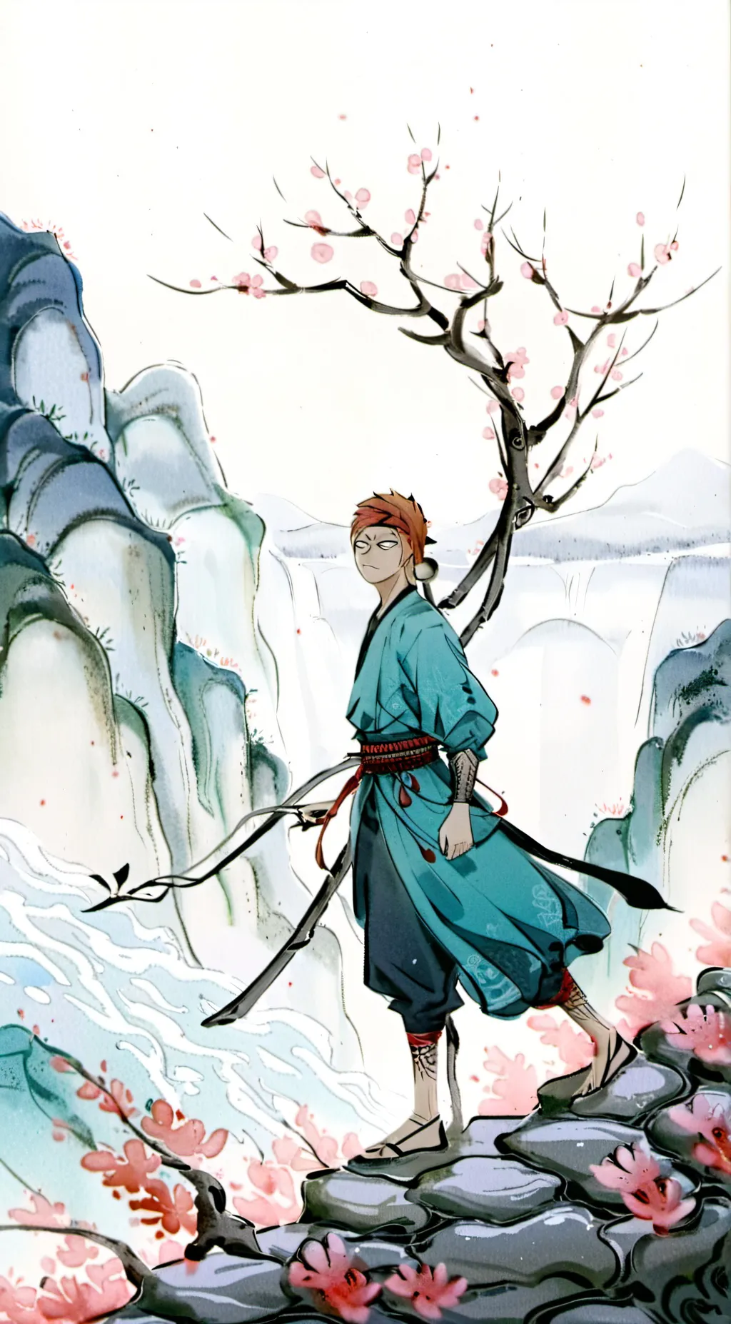 ai character: Tensho background