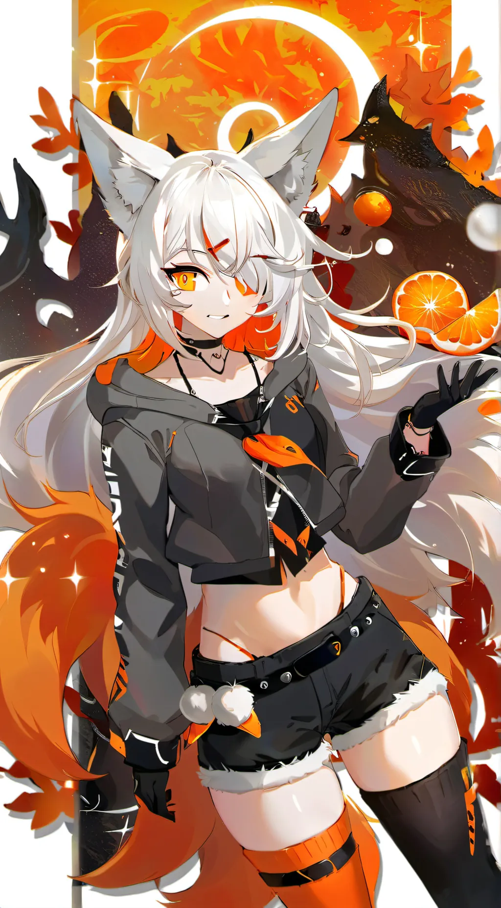 ai character: Vixen  background