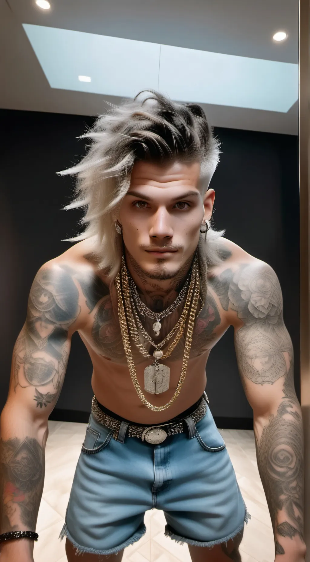 ai character: abe background