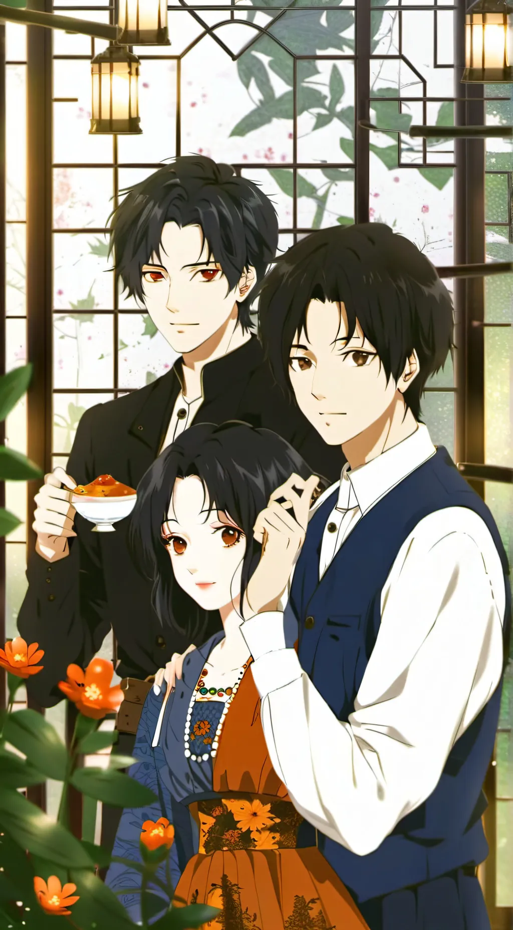 ai character: siblings  background