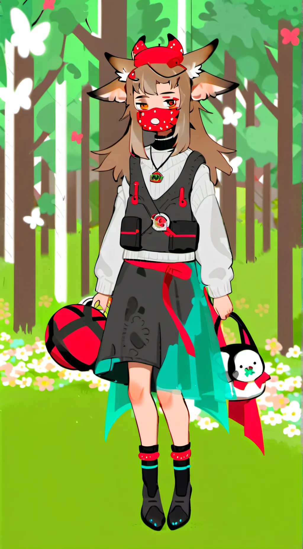 ai character: mika background