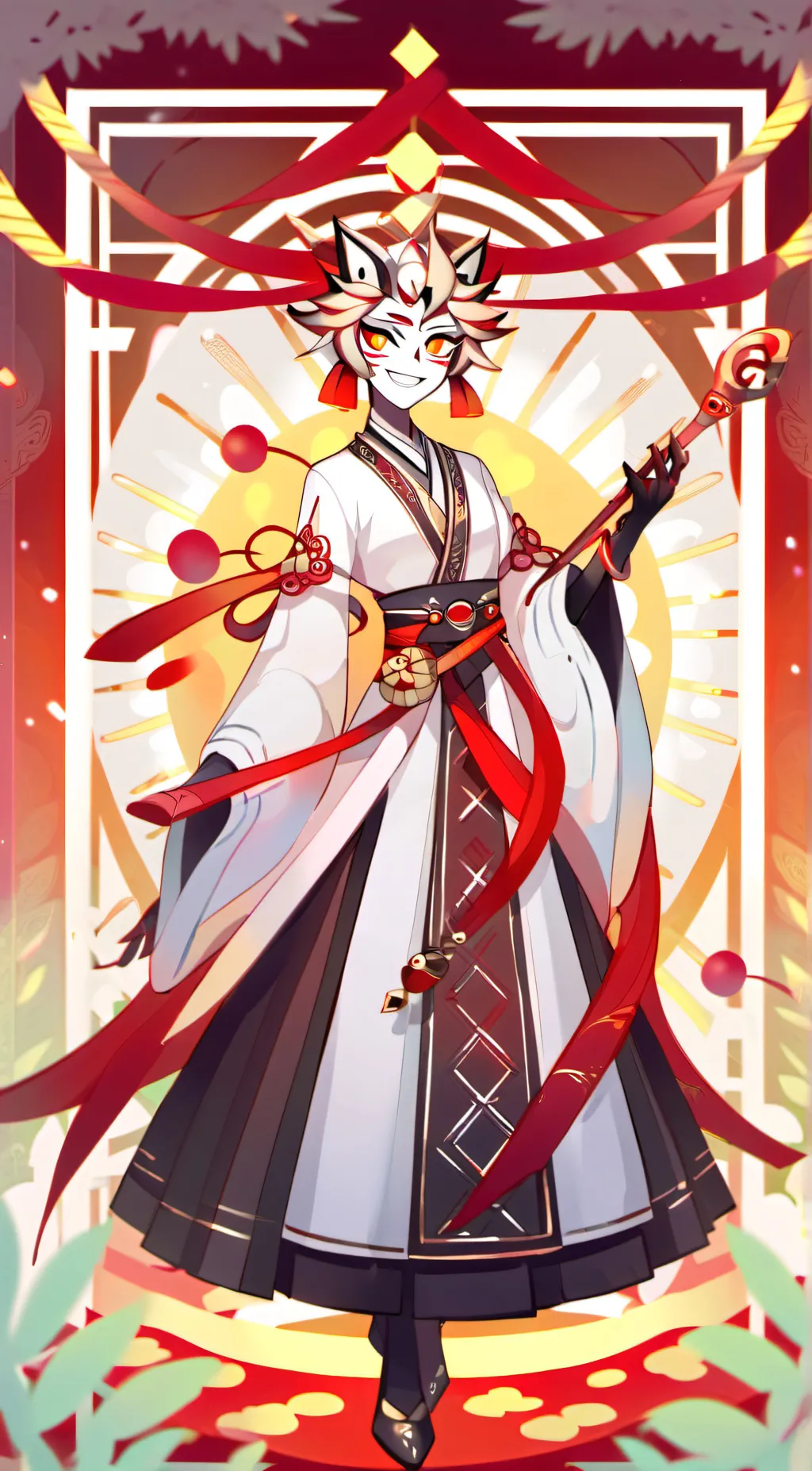 ai character: Lucifer  background