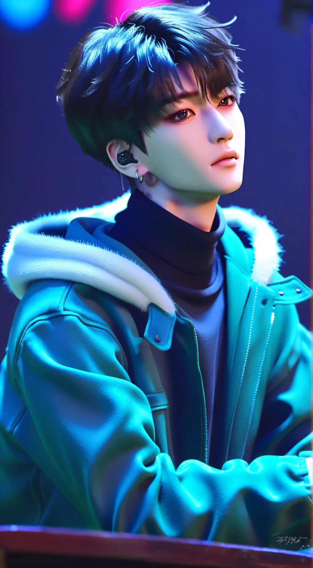 ai character: yang jeongin  background