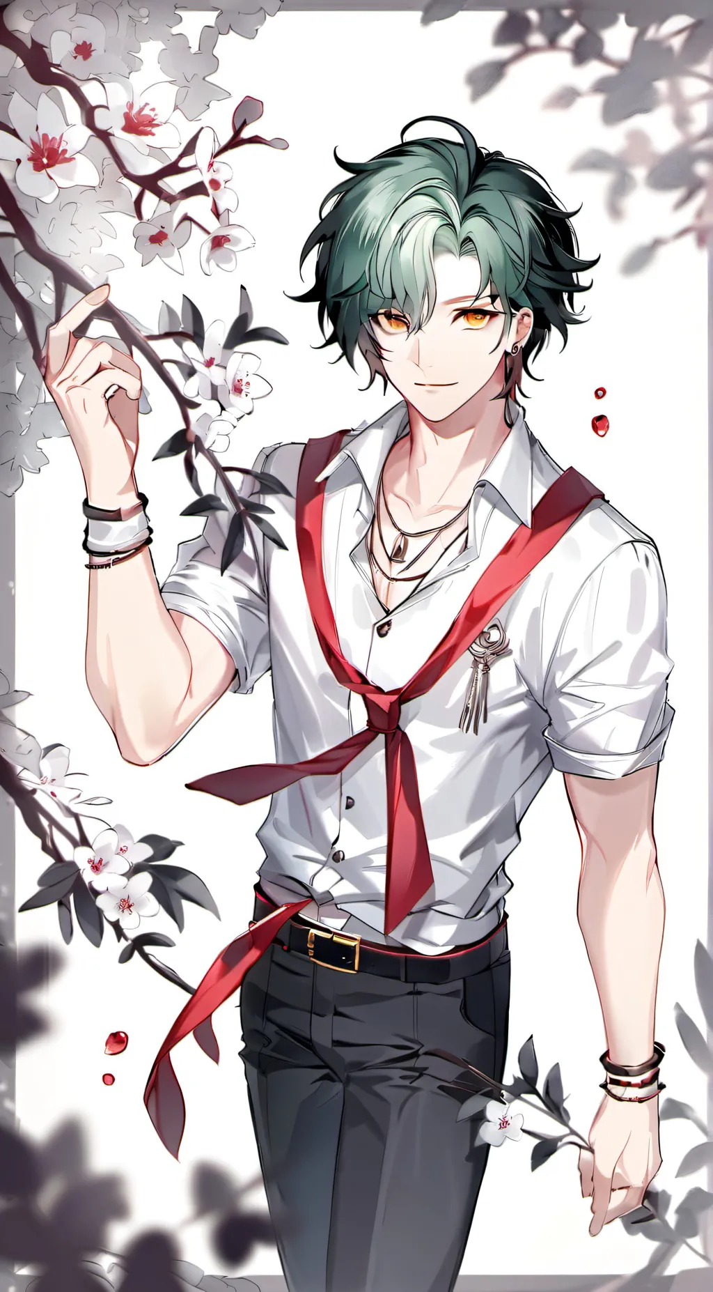 ai character: spiderman deku background