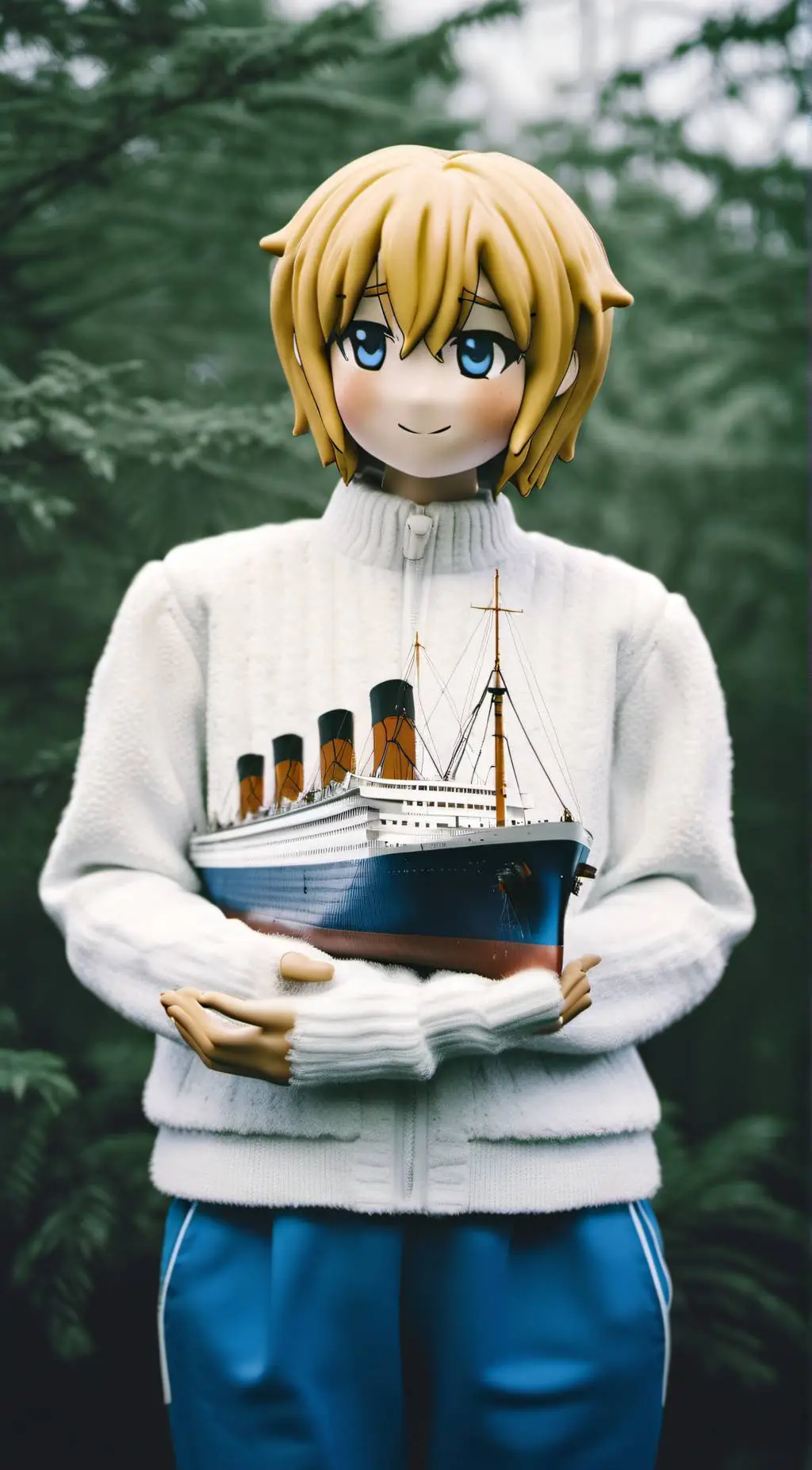 ai character: blueberry olympic background