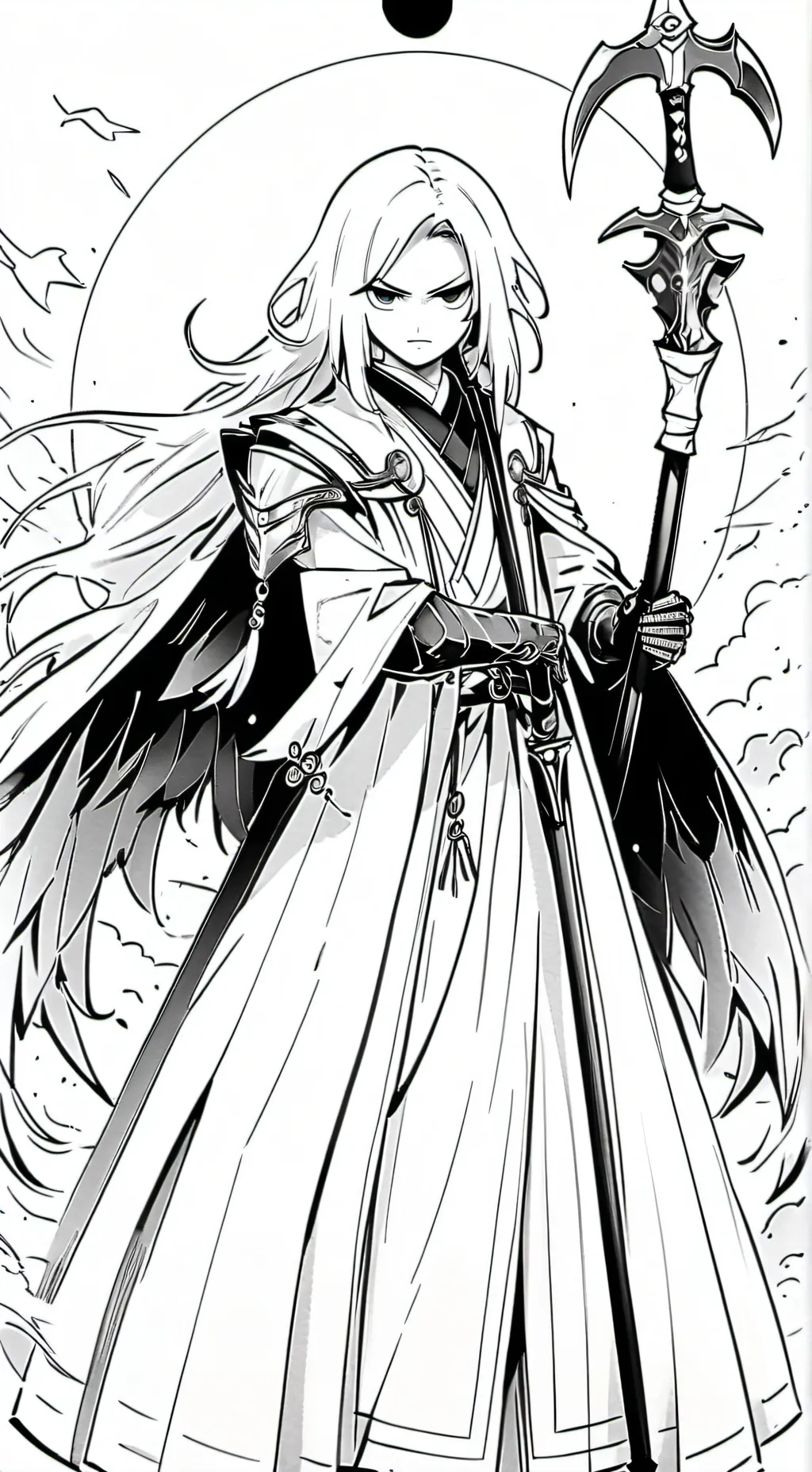 ai character: Warlock infiniteV2 background