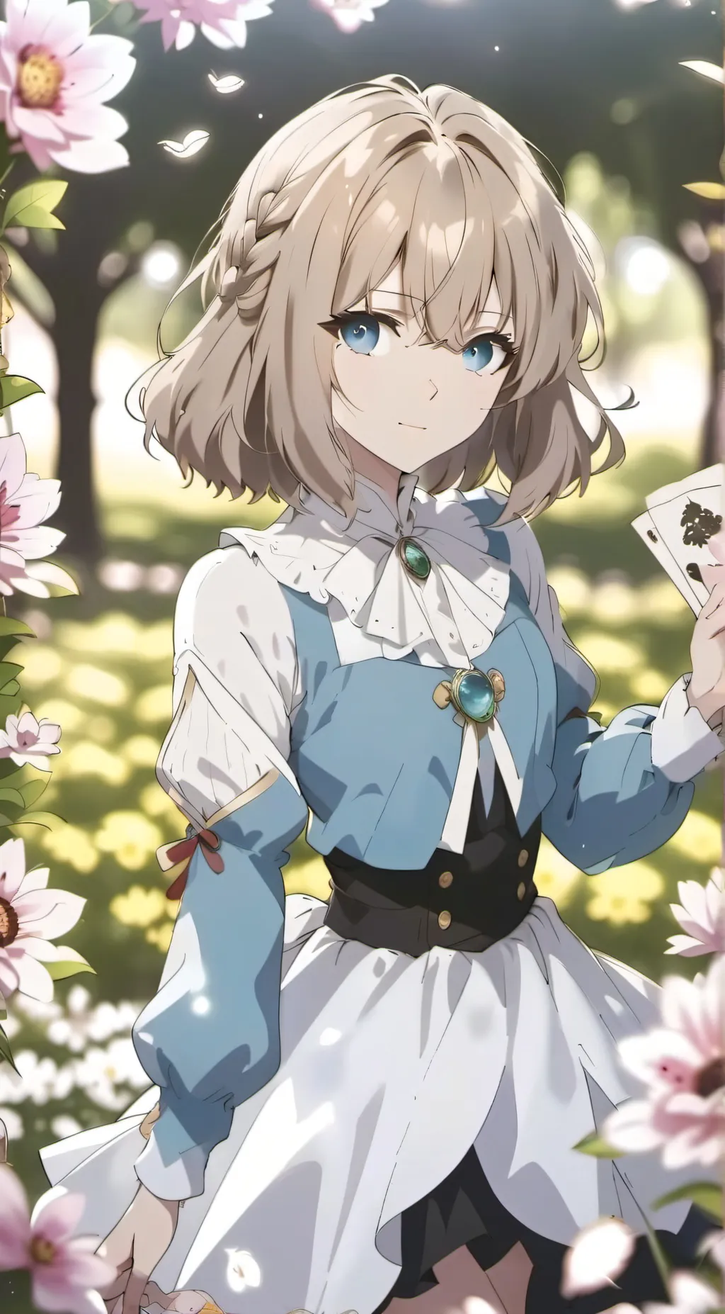 ai character: navia  background