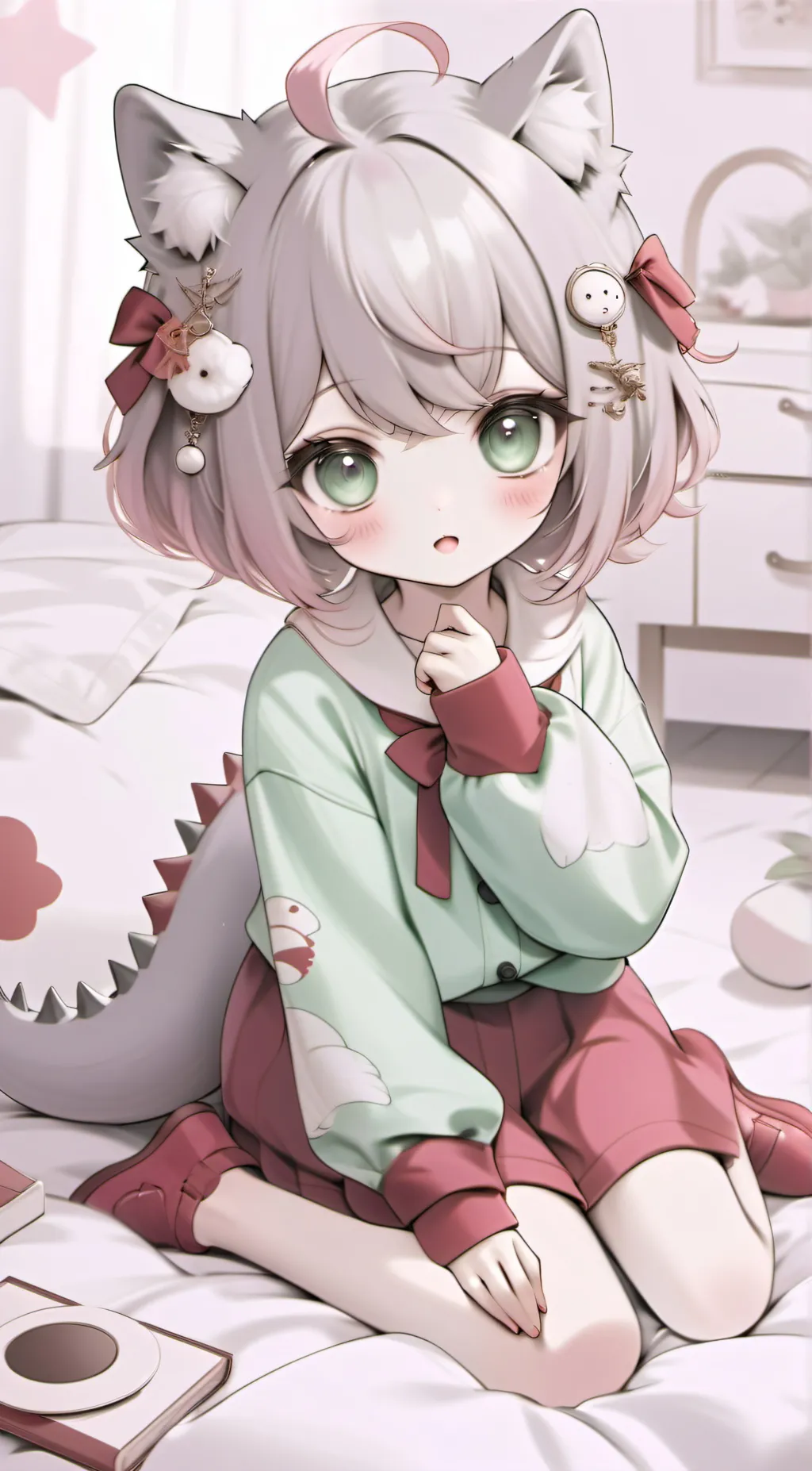 ai character: Dino background