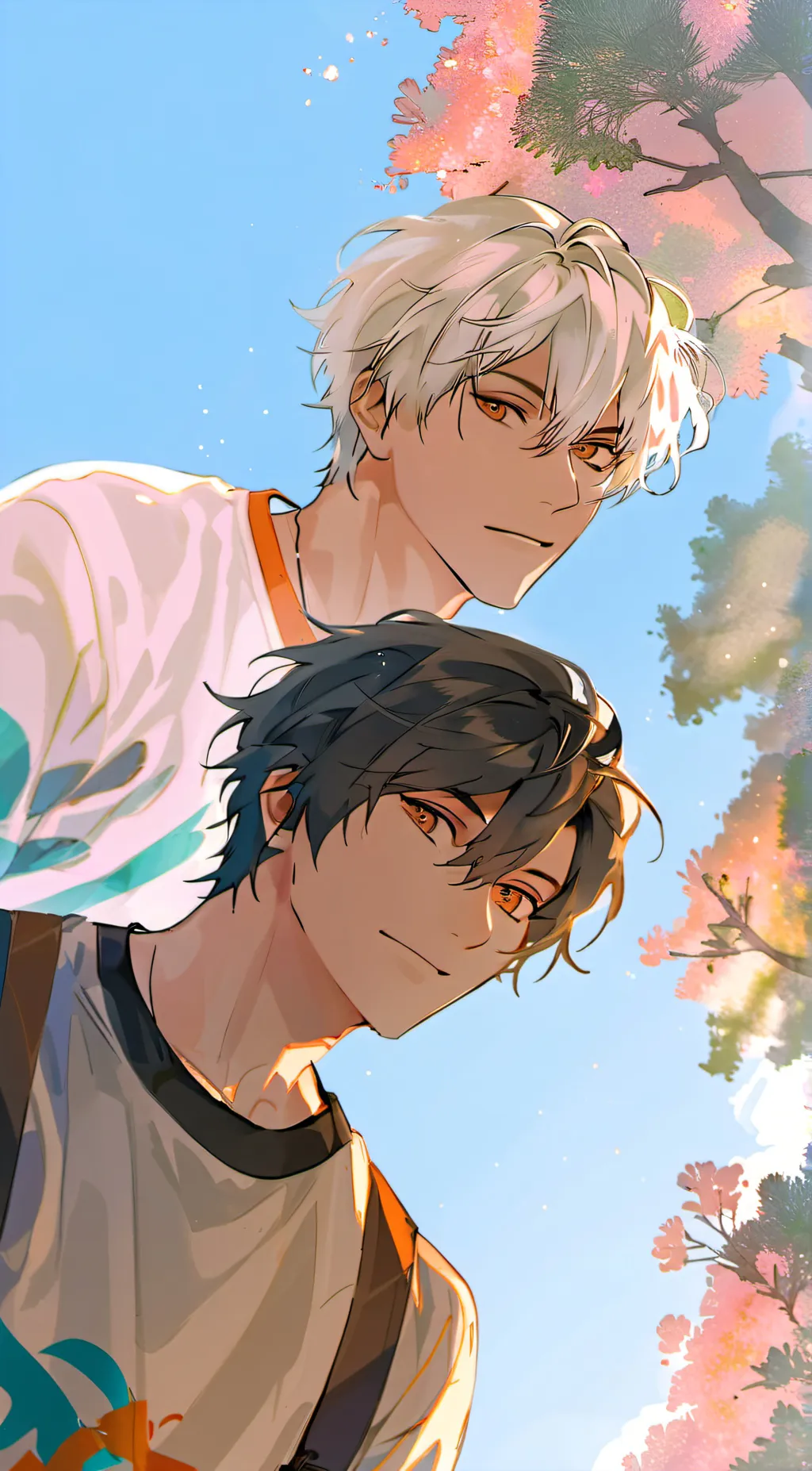 ai character: Jim and Andy background