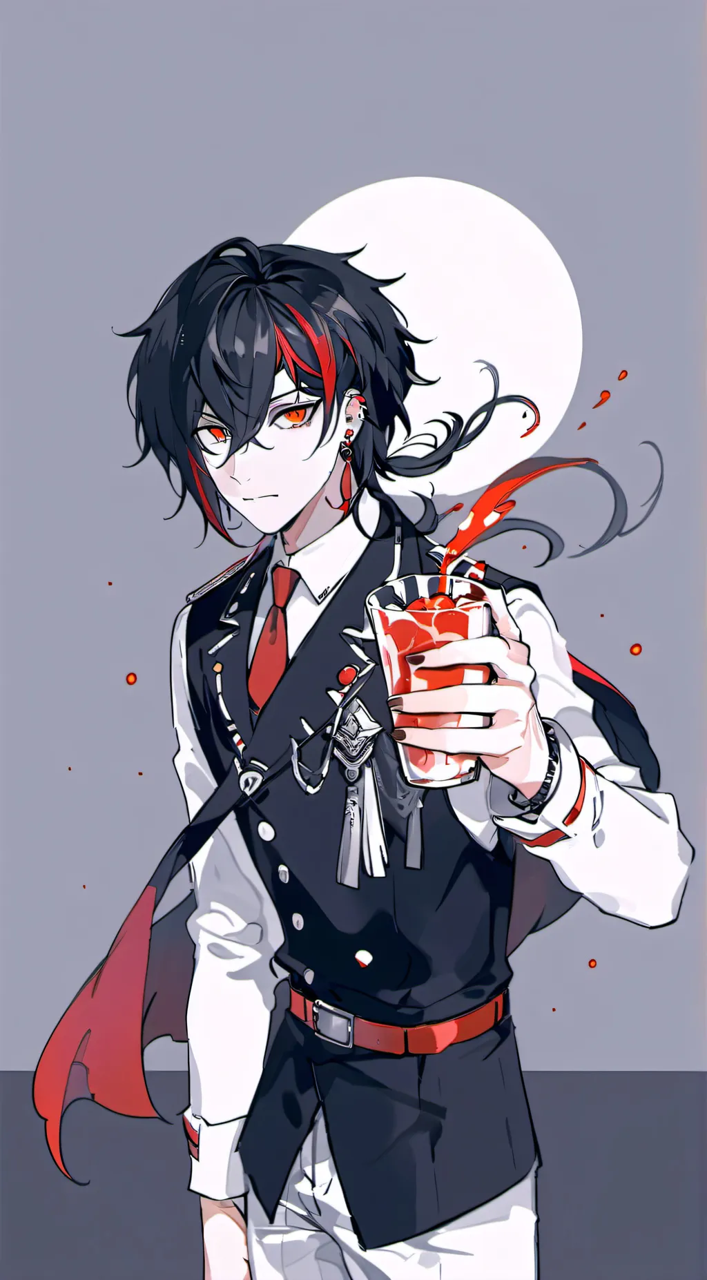 ai character: Vox Akuma background