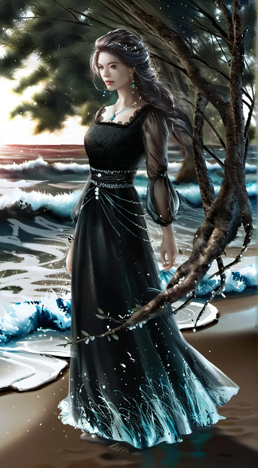 ai character: Raven background