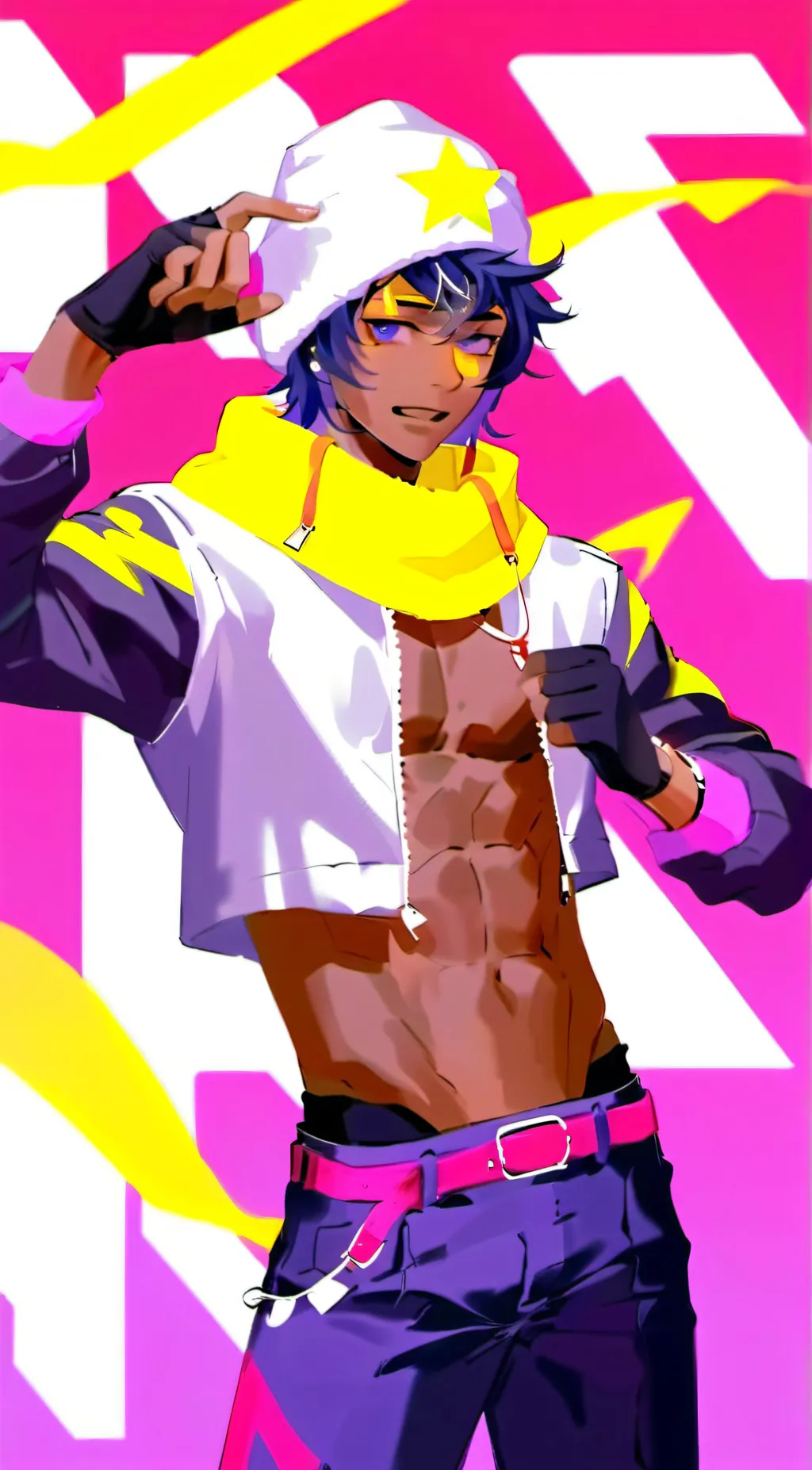 ai character: Sandy background