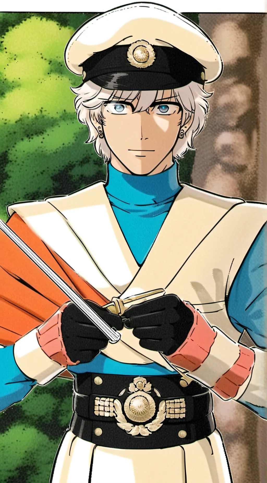 ai character: Hugo background