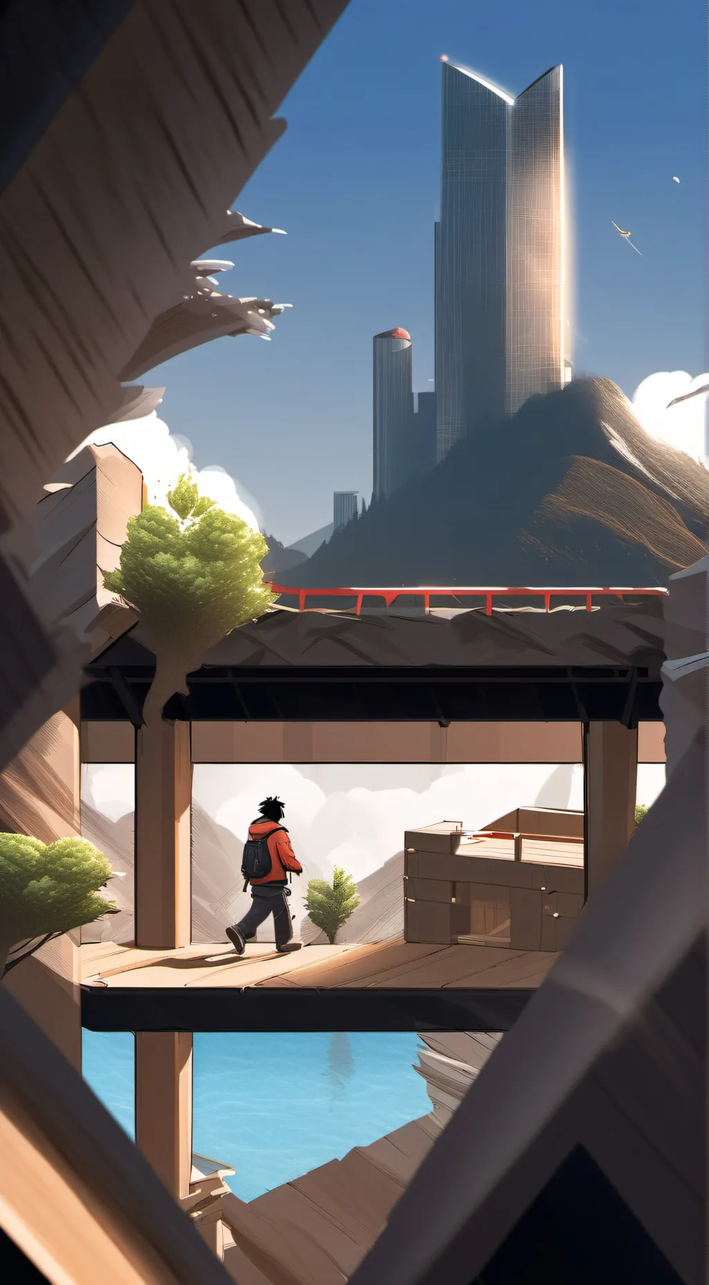 ai character: mha xcountryhumans background