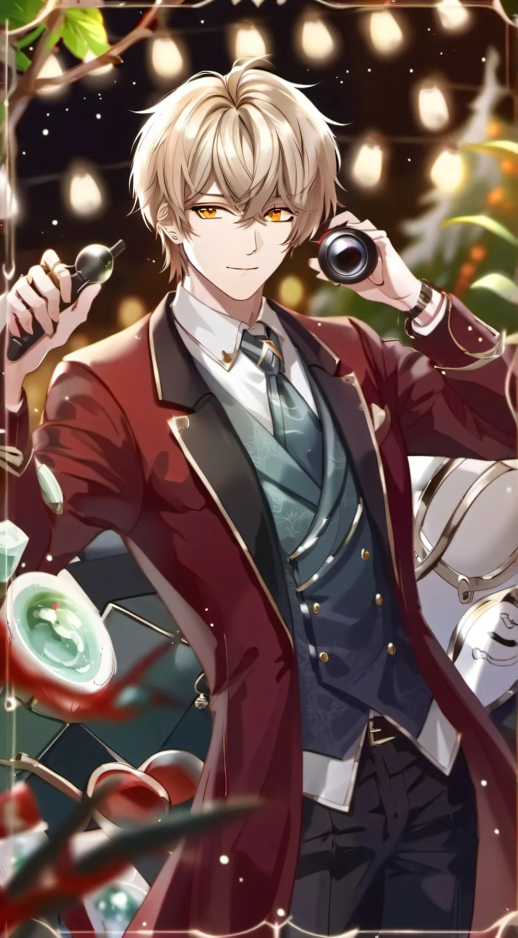 ai character: Max background