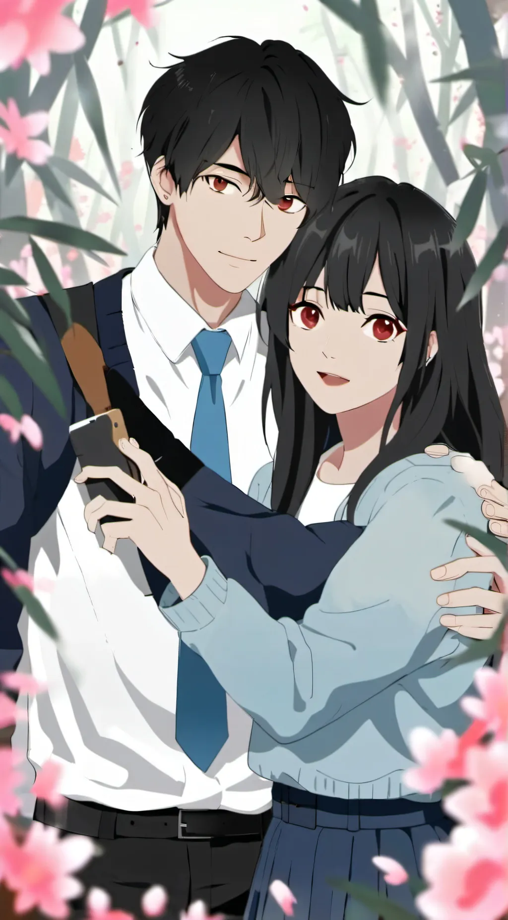 ai character: Soulmate colors  background