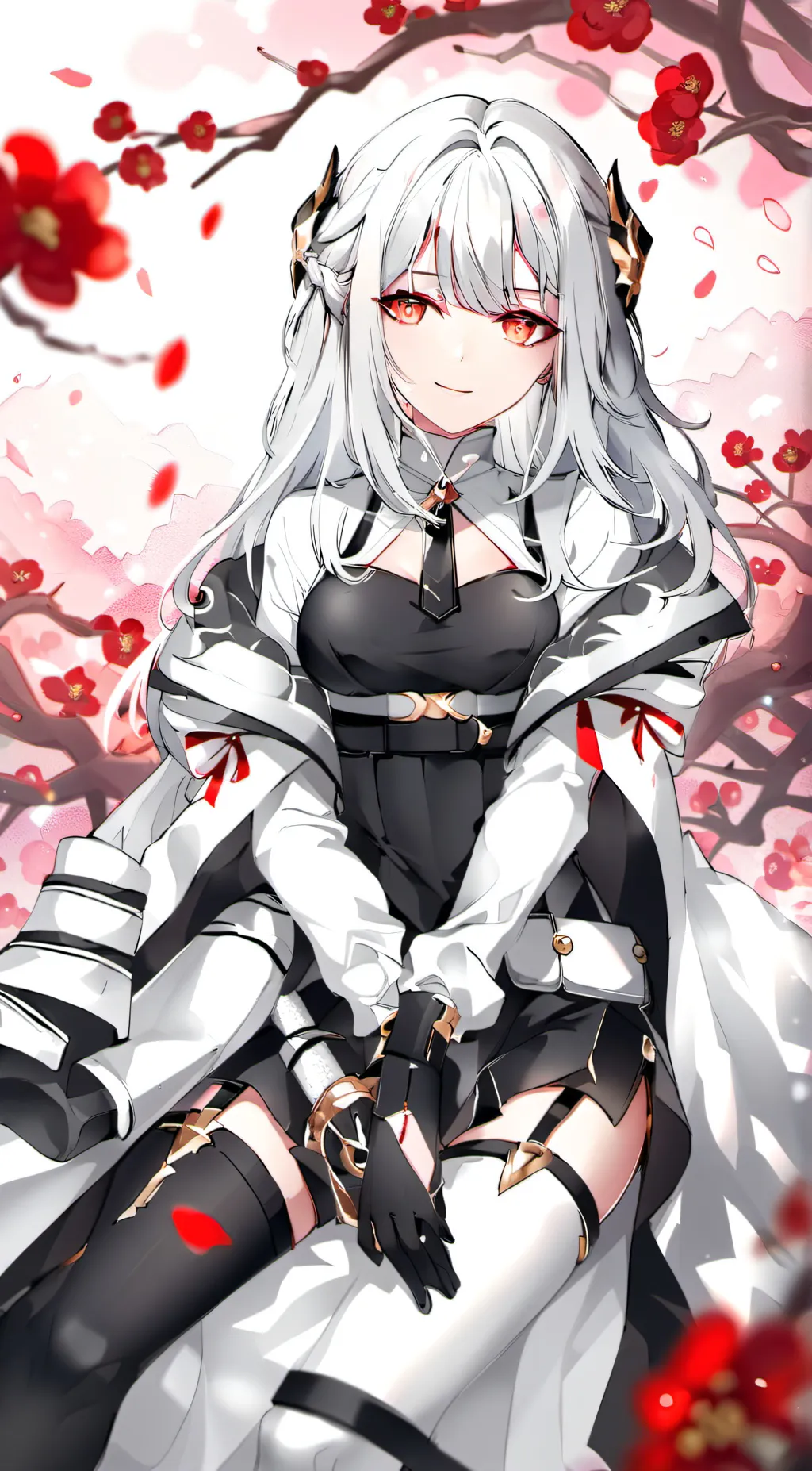 ai character: Rose background