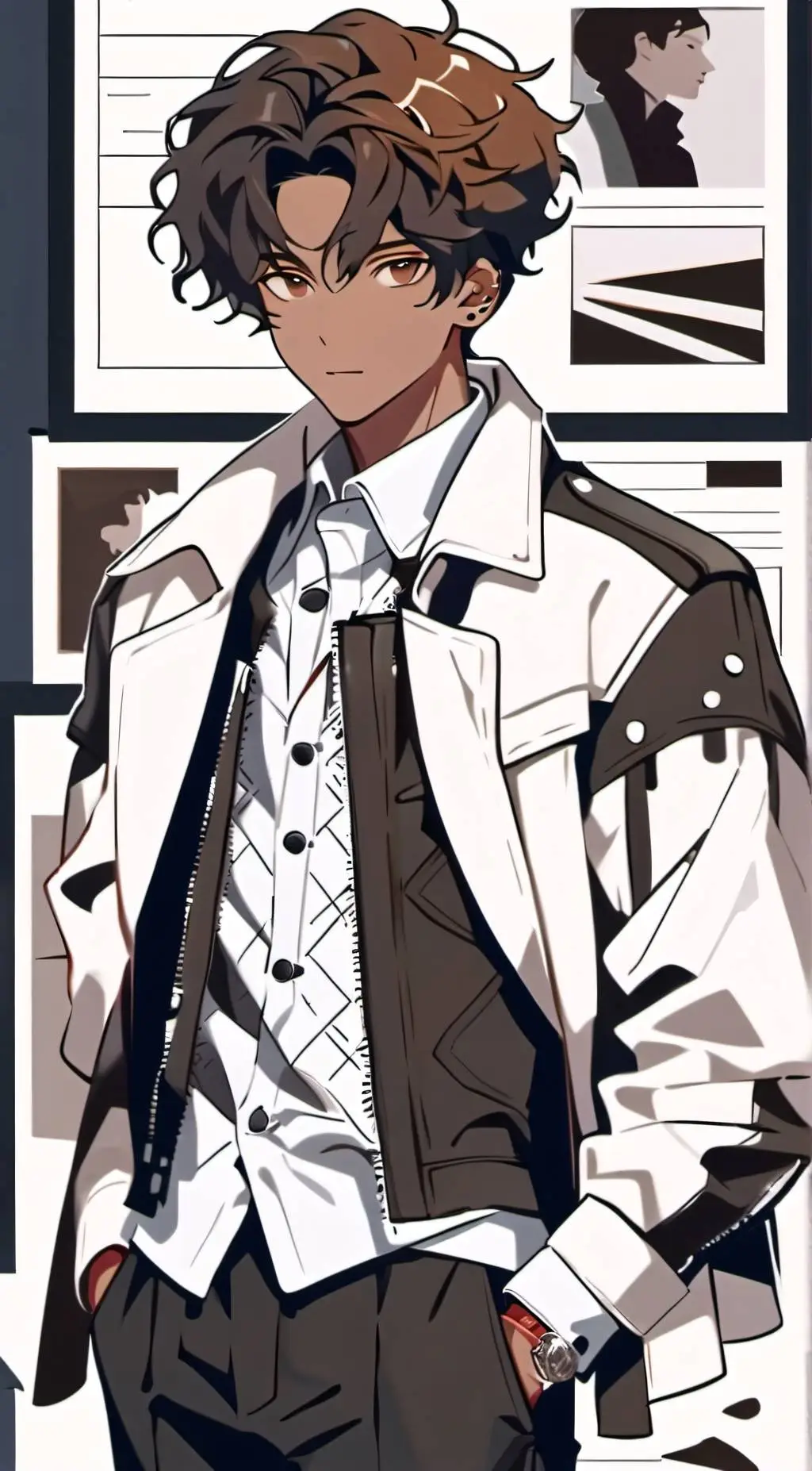 ai character: Rin background