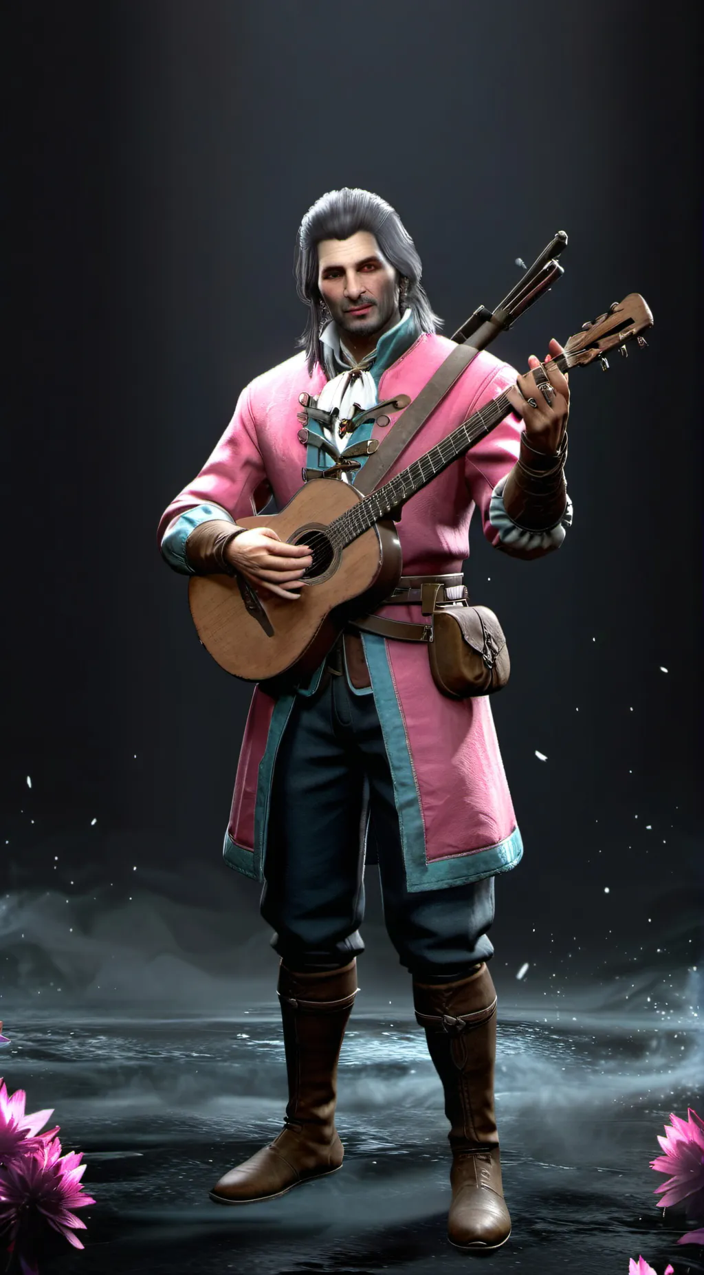 ai character: Rittersporn background