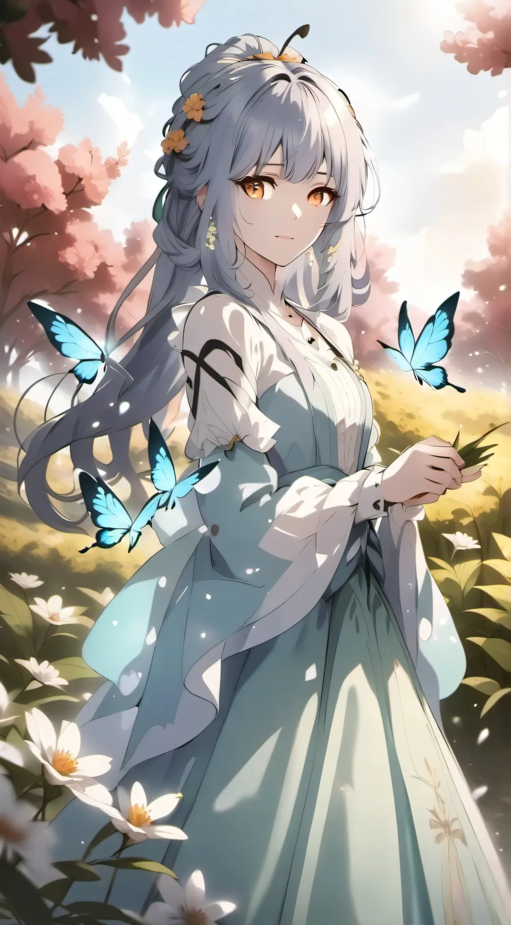 ai character: moon from tadc background