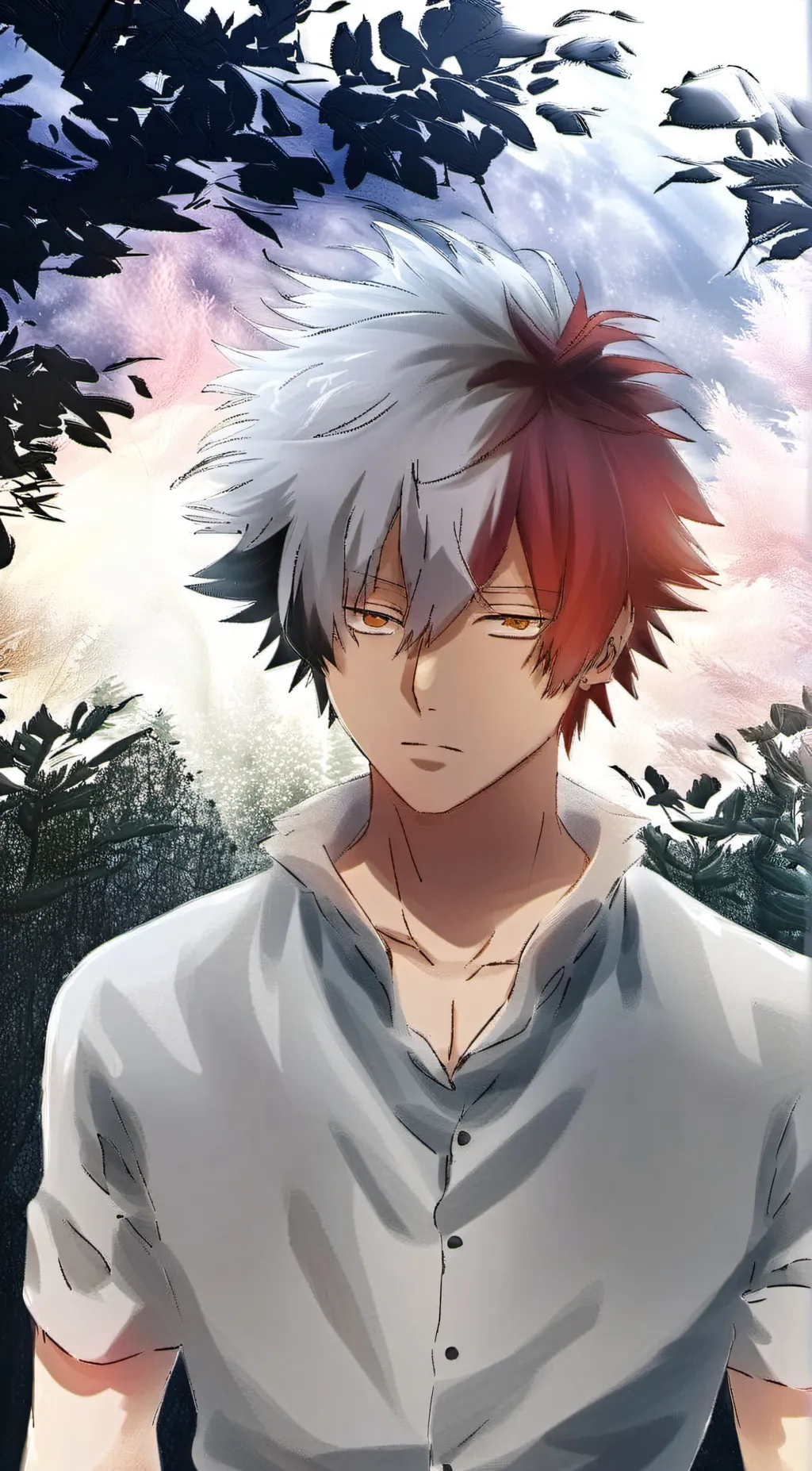ai character: Todoroki  background