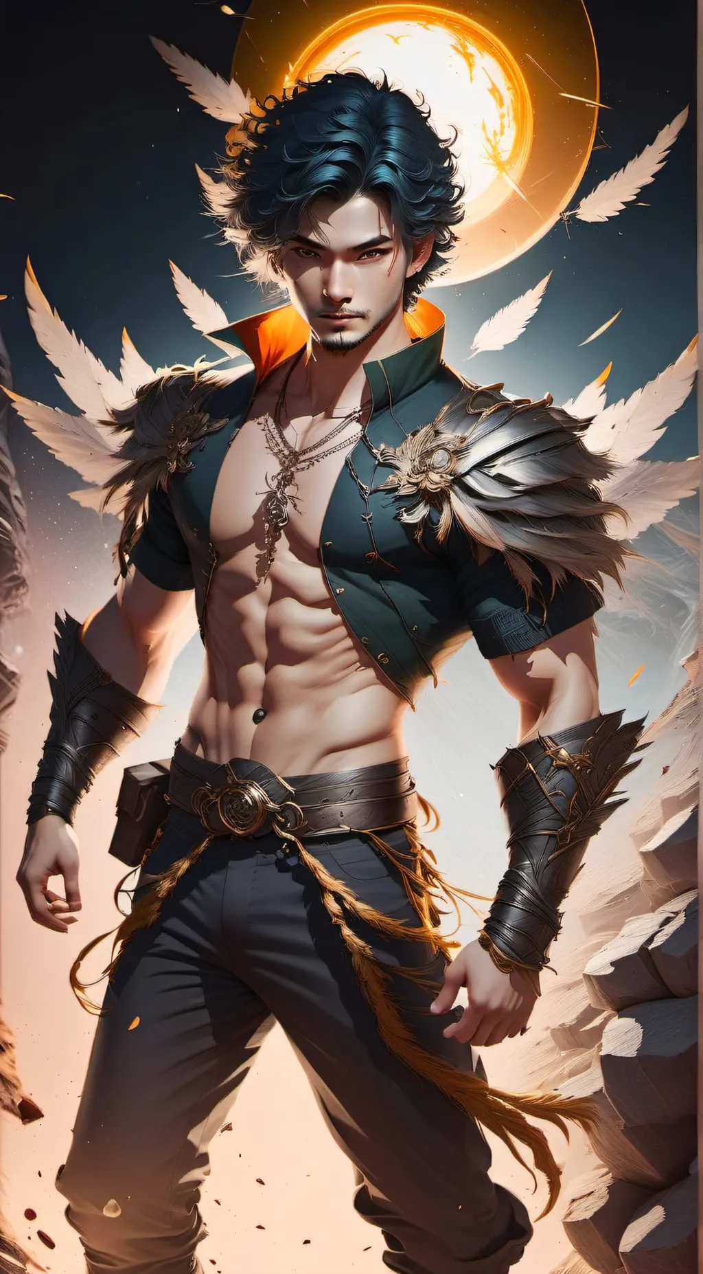 ai character: Hallen background