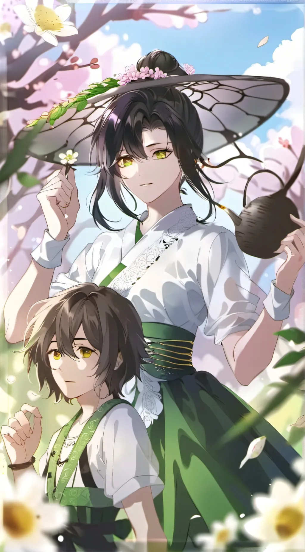 ai character: philippines girl  background