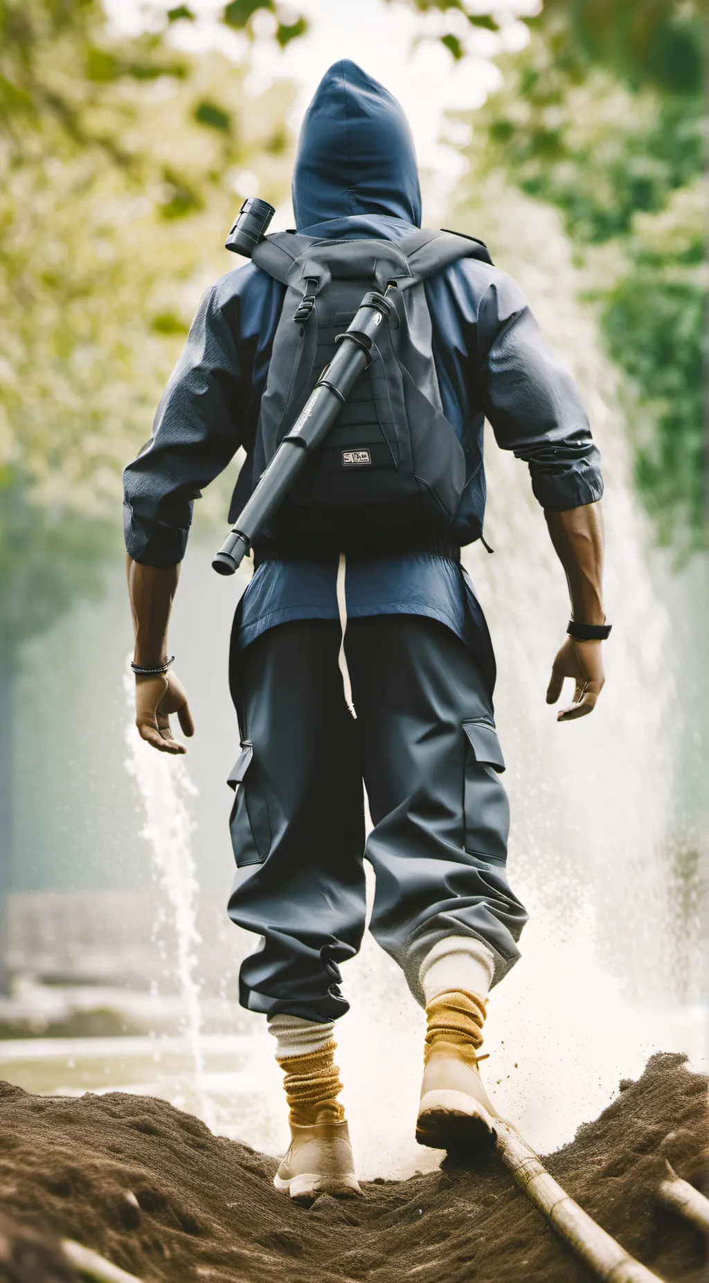 ai character: adam background