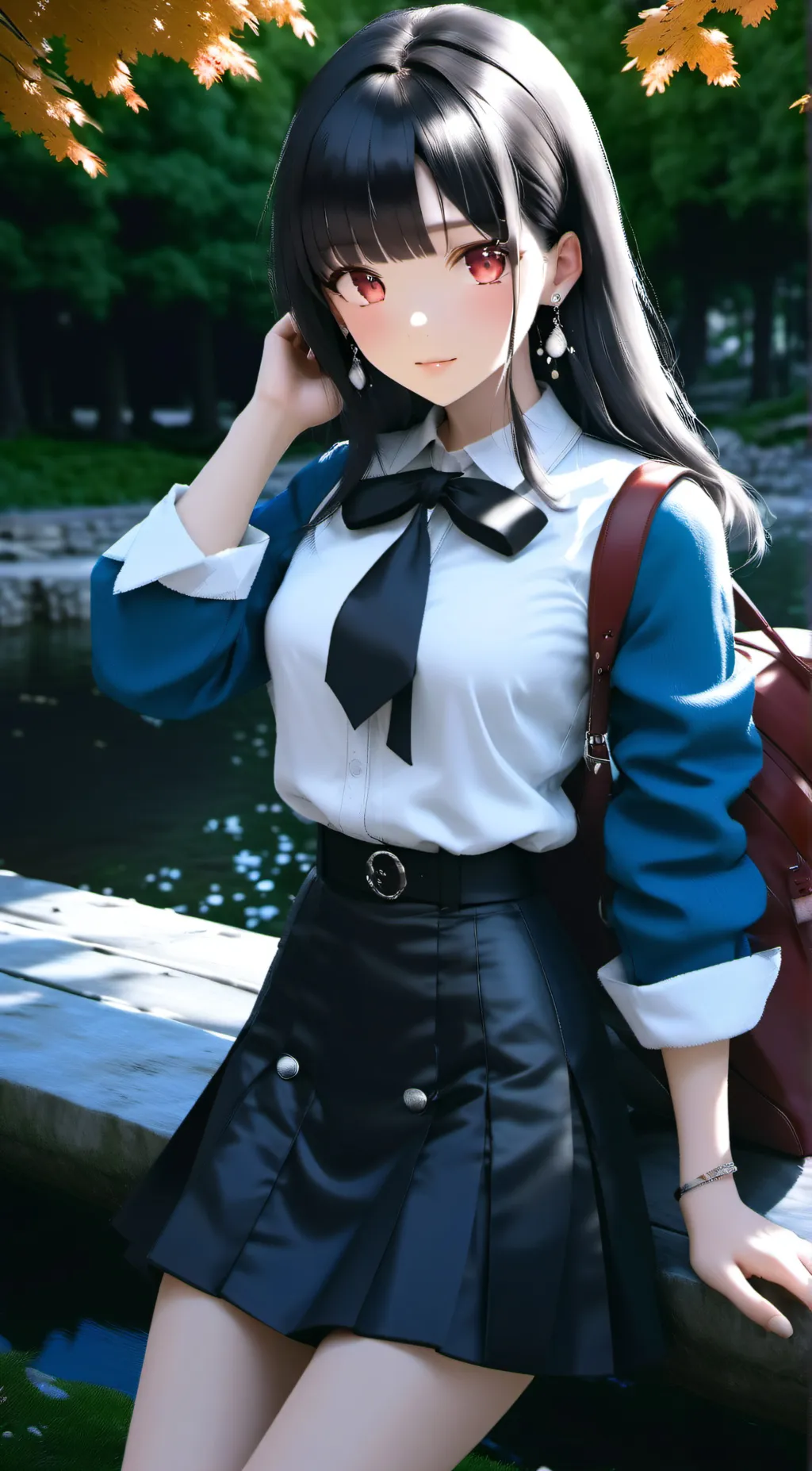 ai character: Skie background