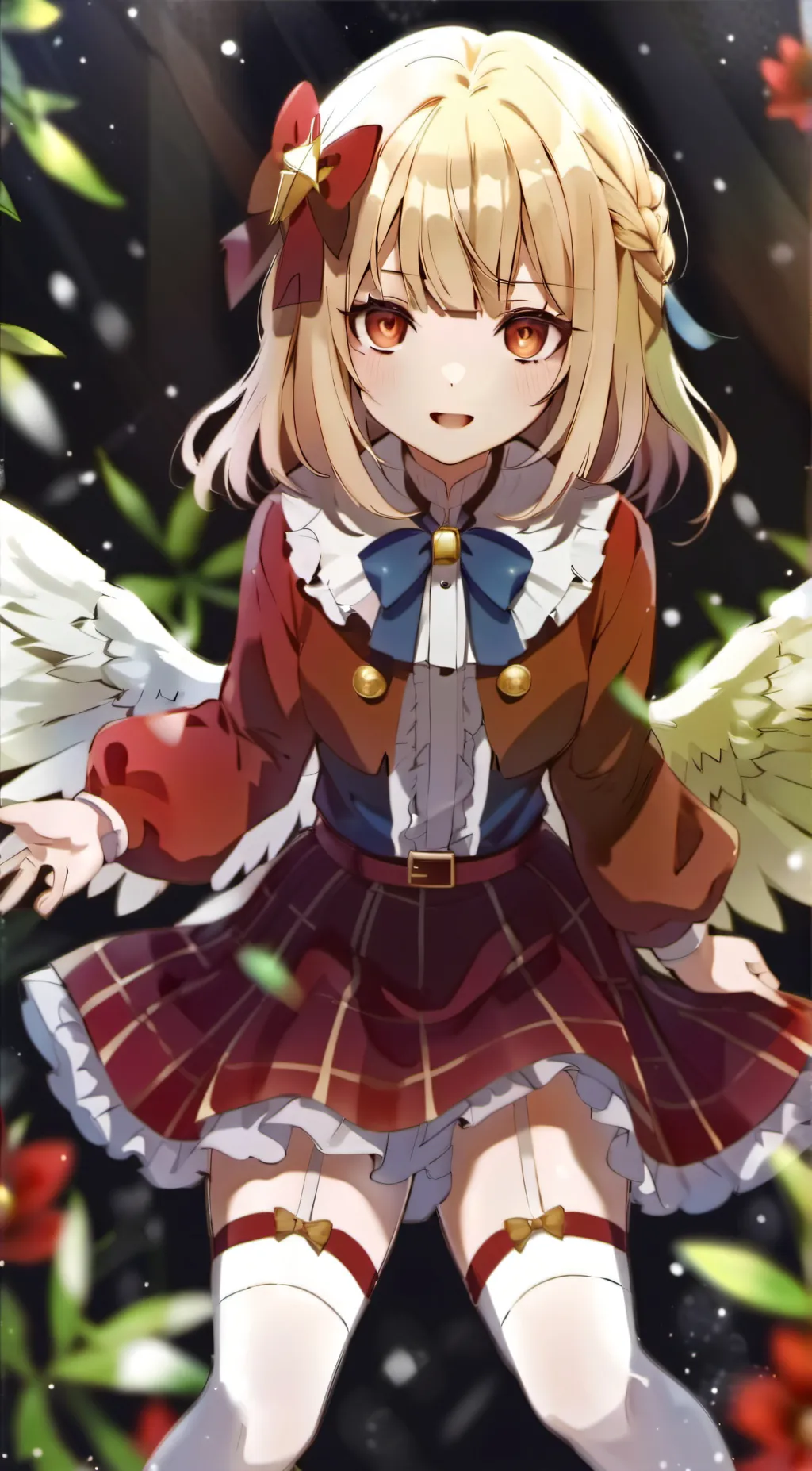 ai character: Mha in your house background