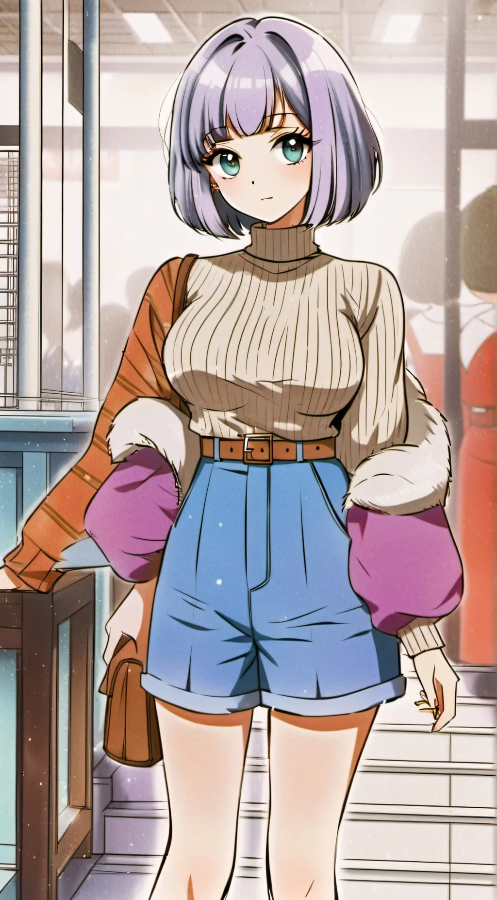 ai character: Lacey background